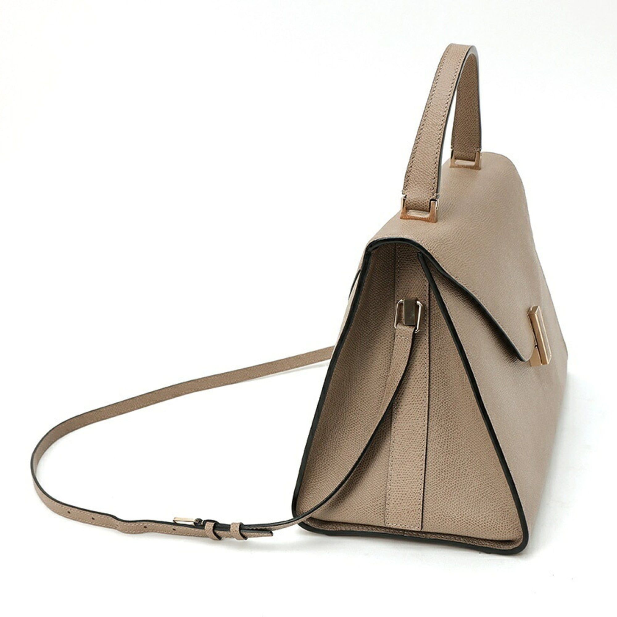 Leather Handbag (Pre-Owned) - Valextra - Modalova