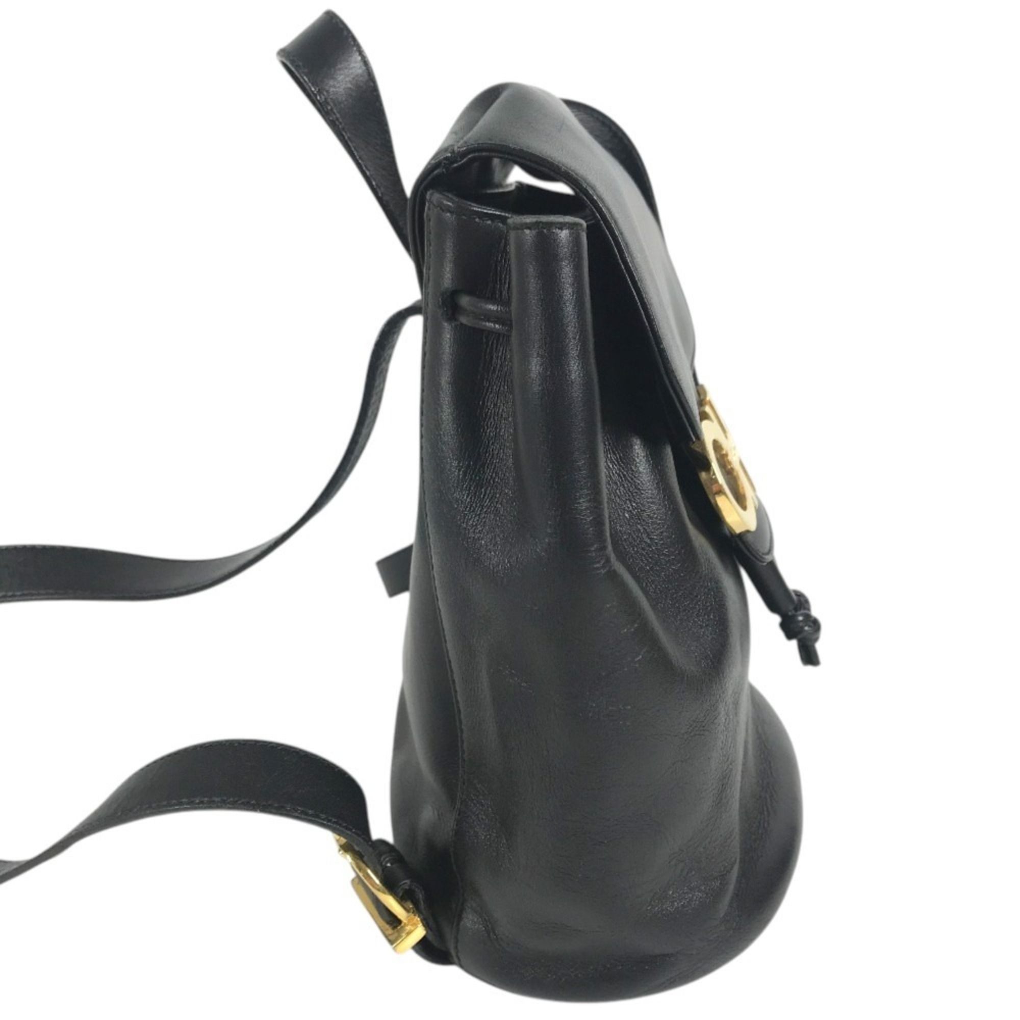 Leather Backpack (Pre-Owned) - Salvatore Ferragamo - Modalova