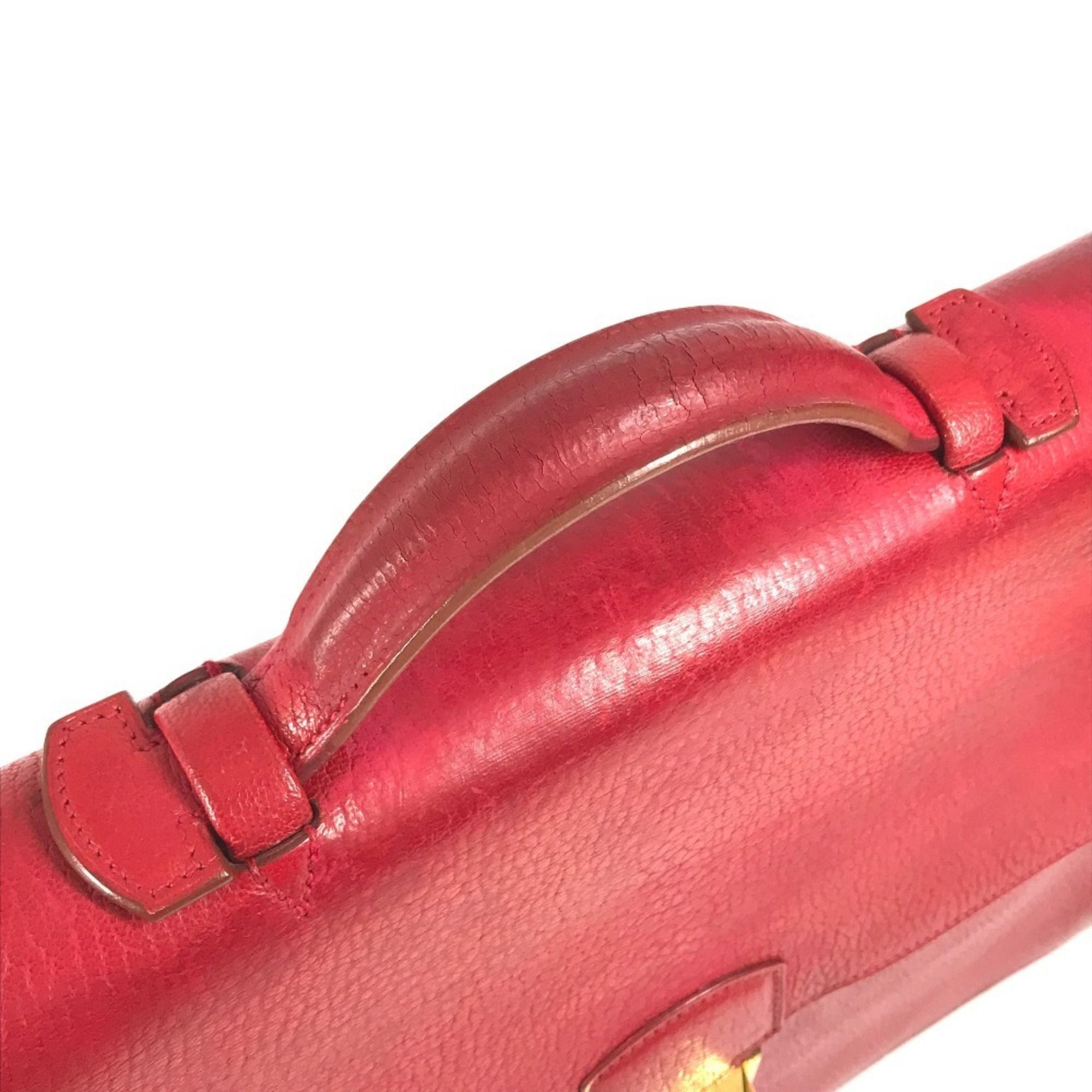 Leather Briefcase Handbag (Pre-Owned) - Hermes - Modalova
