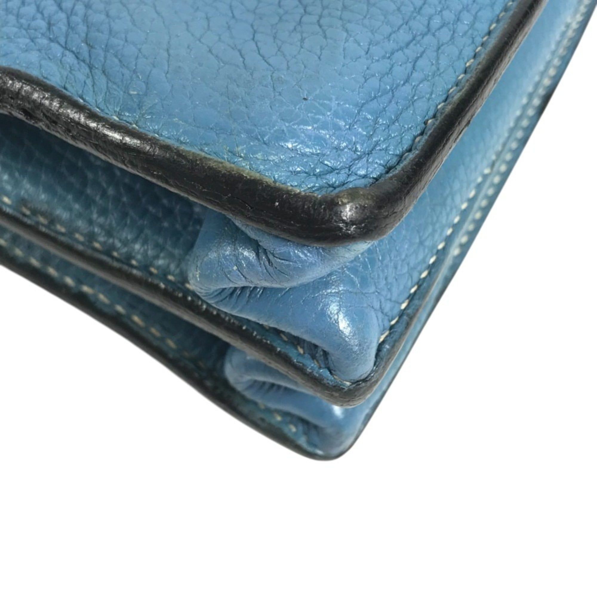 Taurillon Clemence Leather Briefcase Handbag (Pre-Owned) - Hermes - Modalova