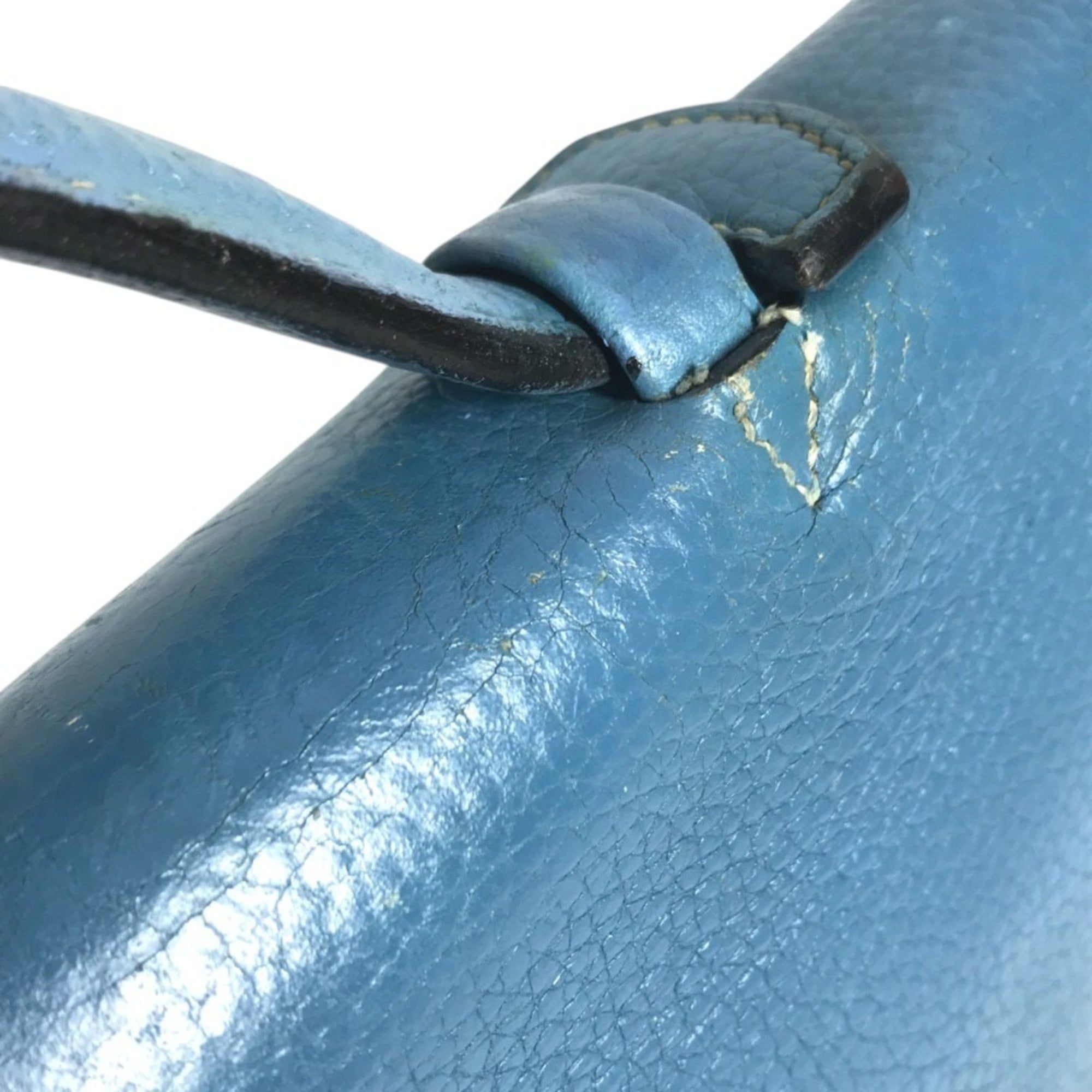 Taurillon Clemence Leather Briefcase Handbag (Pre-Owned) - Hermes - Modalova