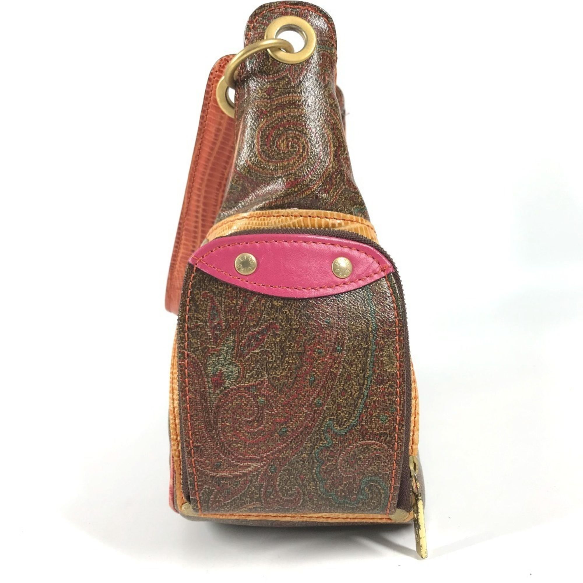Leather Shoulder Bag (Pre-Owned) - Etro - Modalova