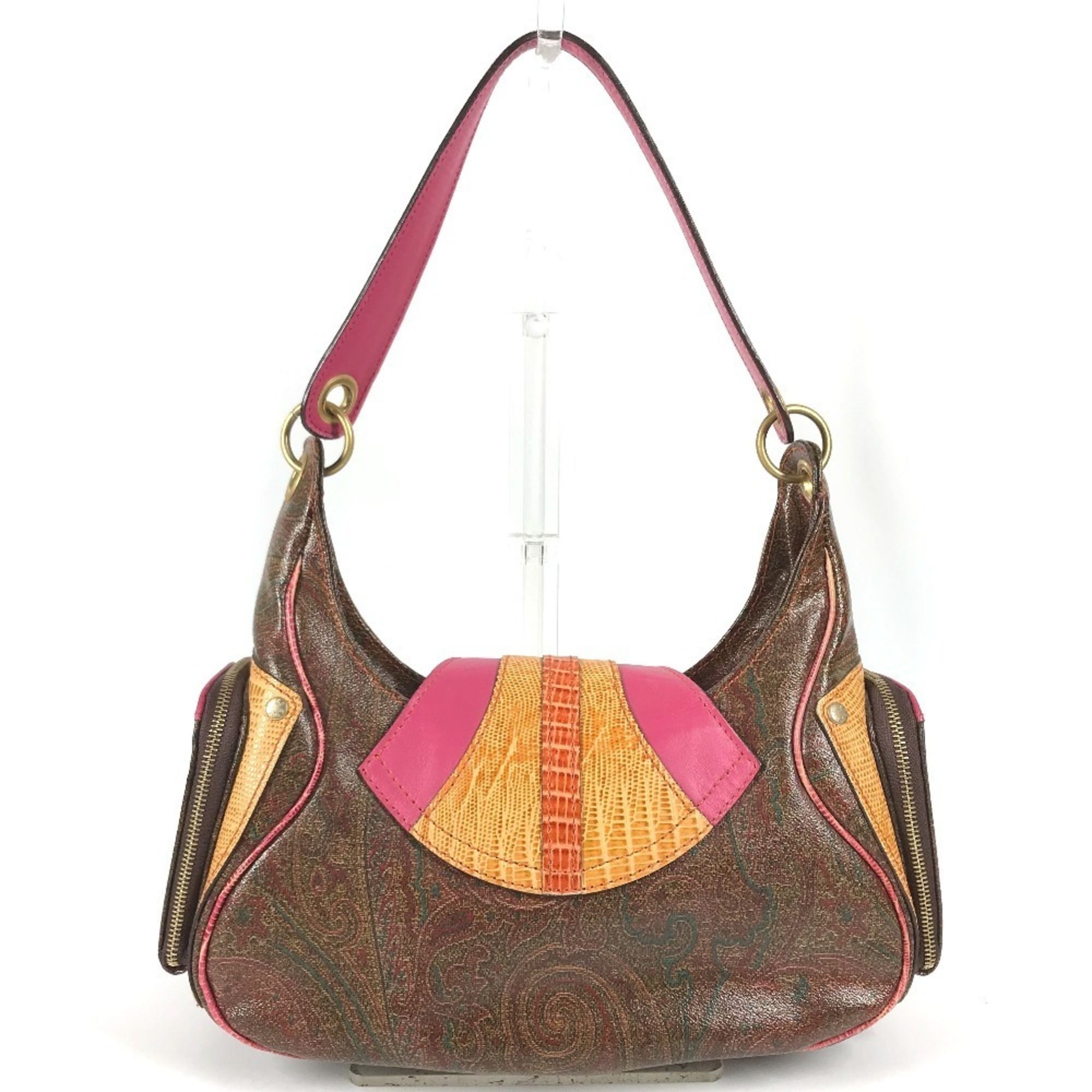 Leather Shoulder Bag (Pre-Owned) - Etro - Modalova