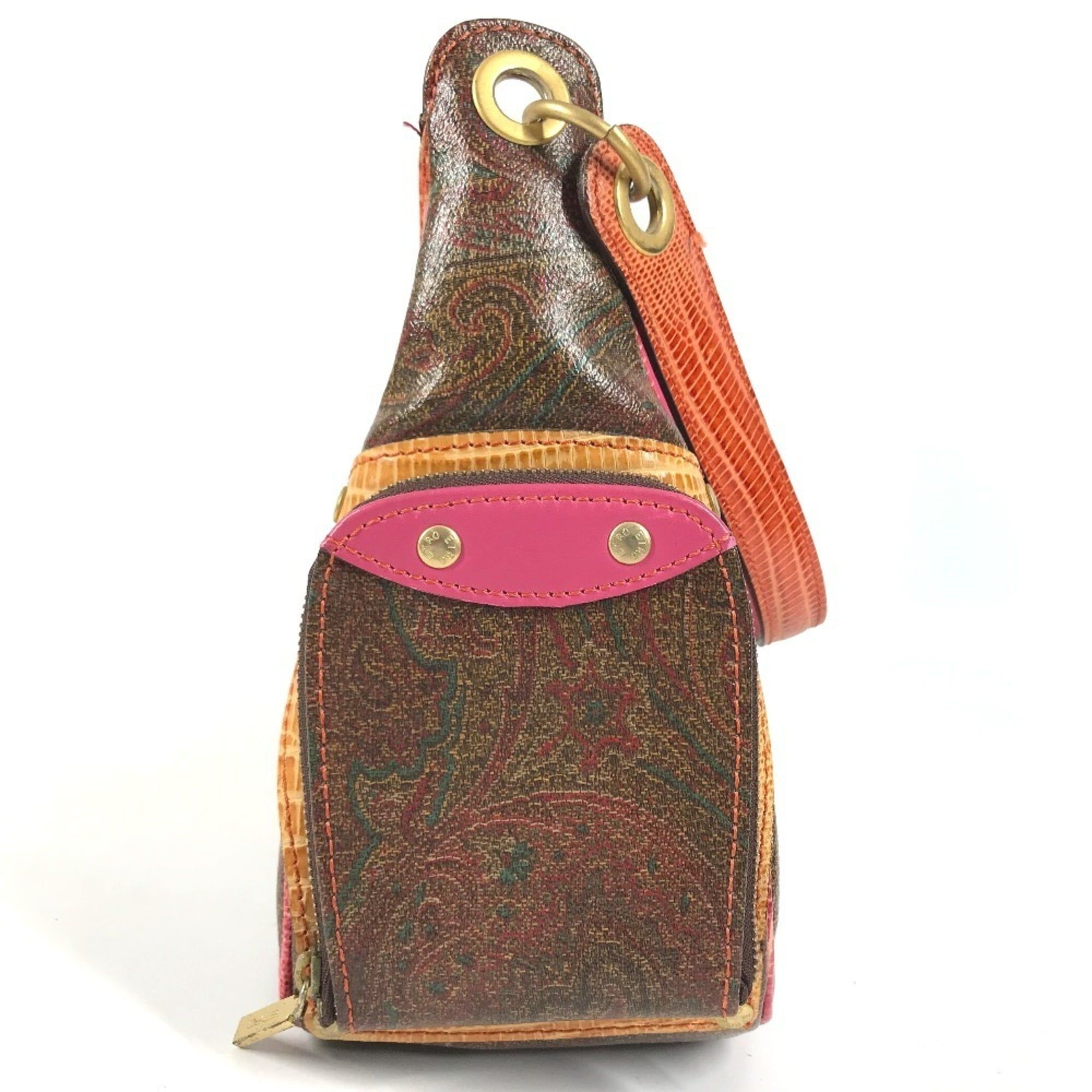 Leather Shoulder Bag (Pre-Owned) - Etro - Modalova