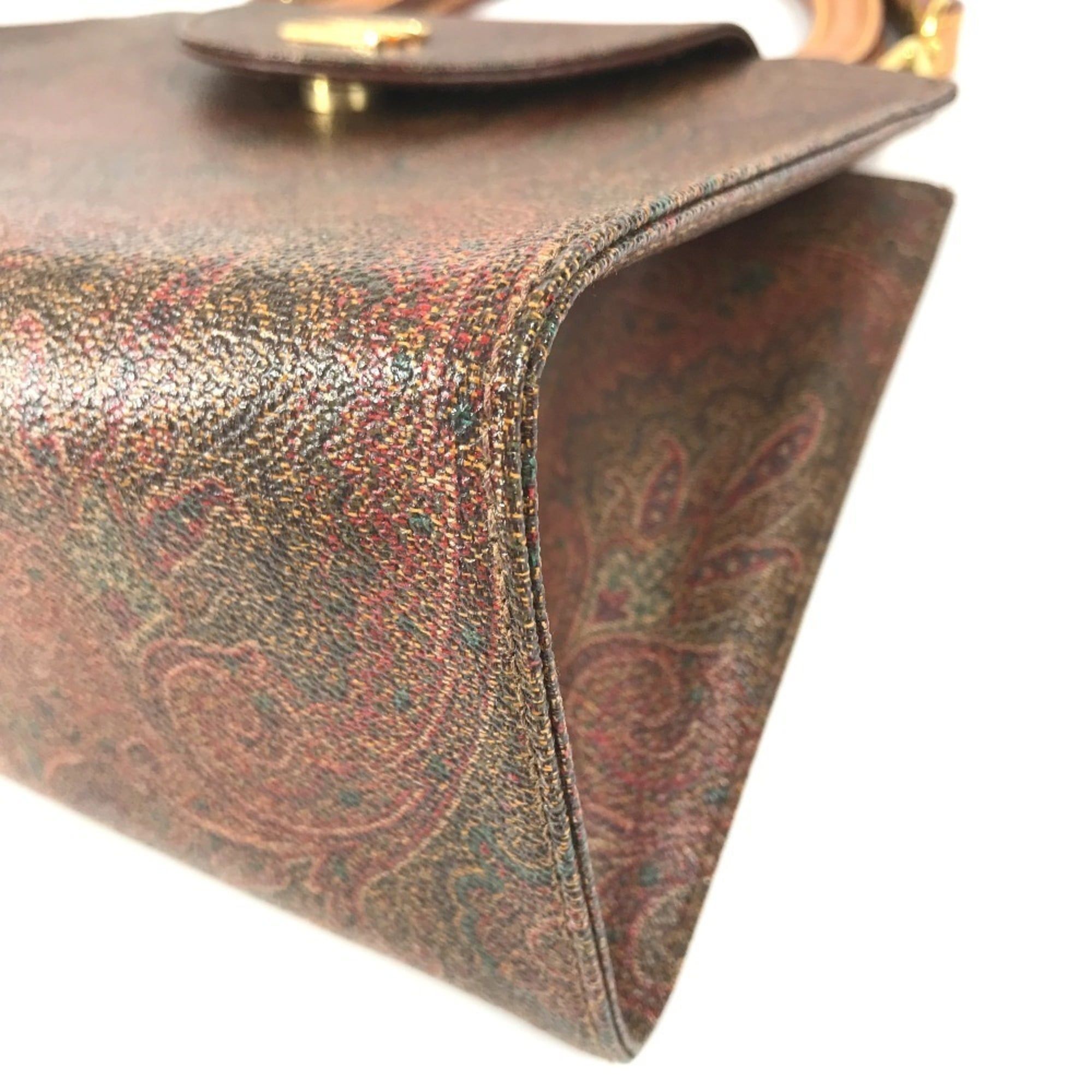 Leather Handbag Shoulder Bag (Pre-Owned) - Etro - Modalova