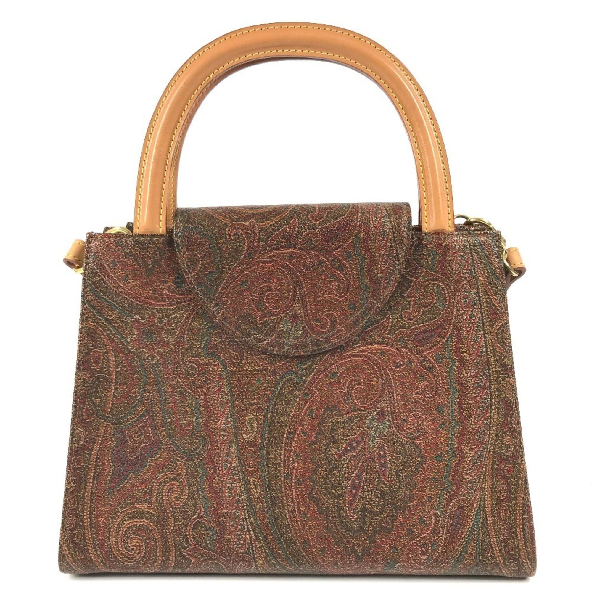 Leather Handbag Shoulder Bag (Pre-Owned) - Etro - Modalova