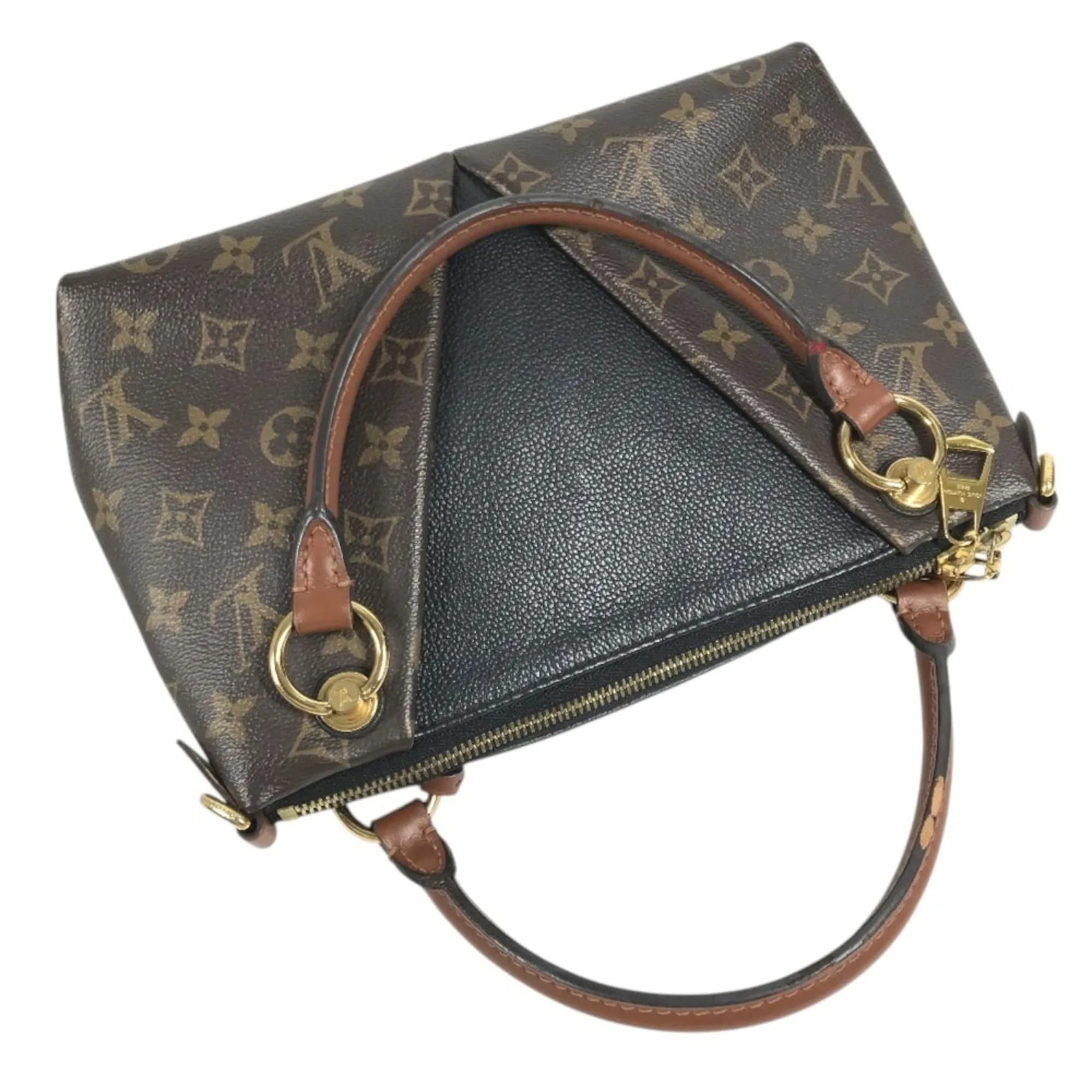 Monogram Leather Handbag Shoulder Bag Tote Bag (Pre-Owned) - Louis Vuitton - Modalova