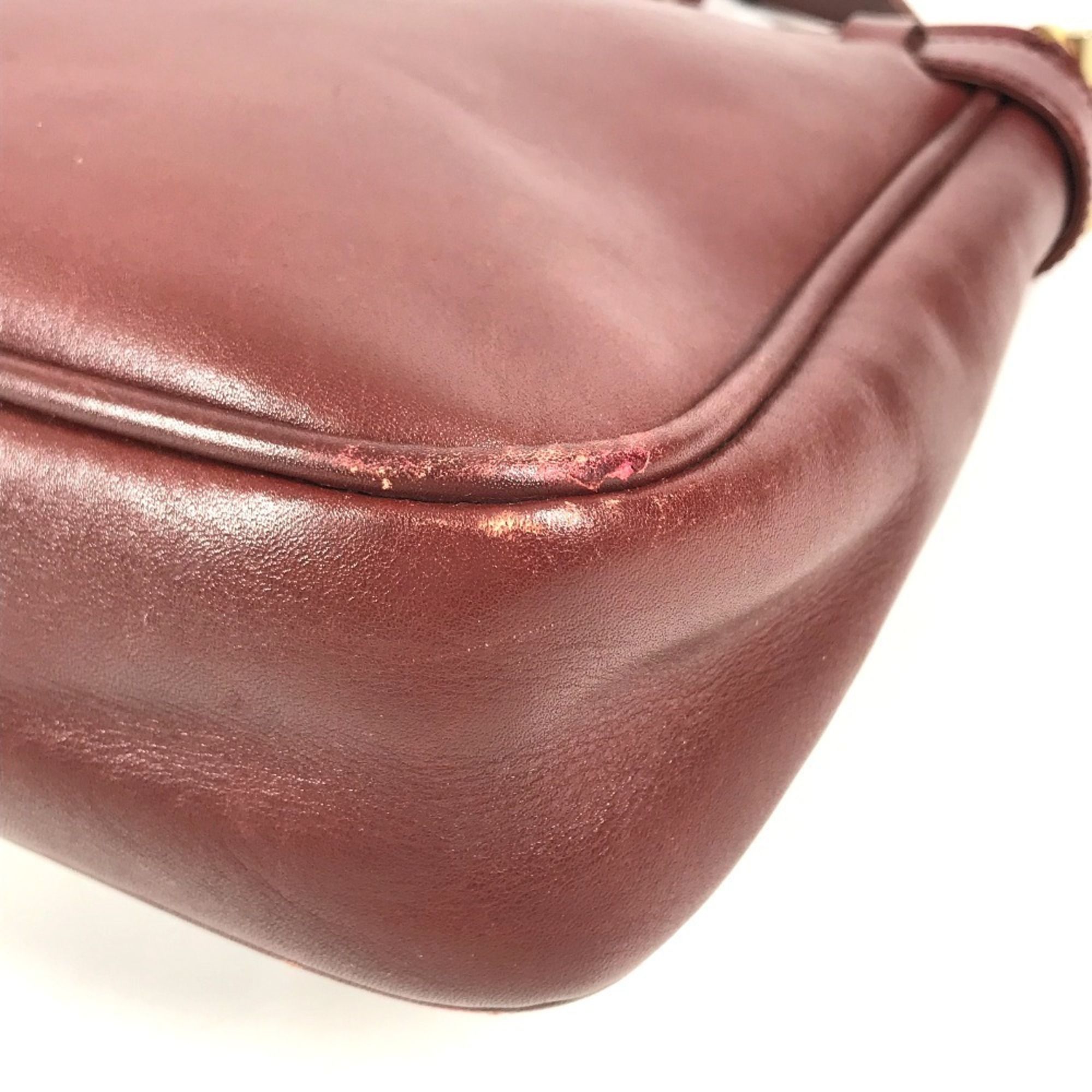 Leather Shoulder Bag (Pre-Owned) - Cartier - Modalova