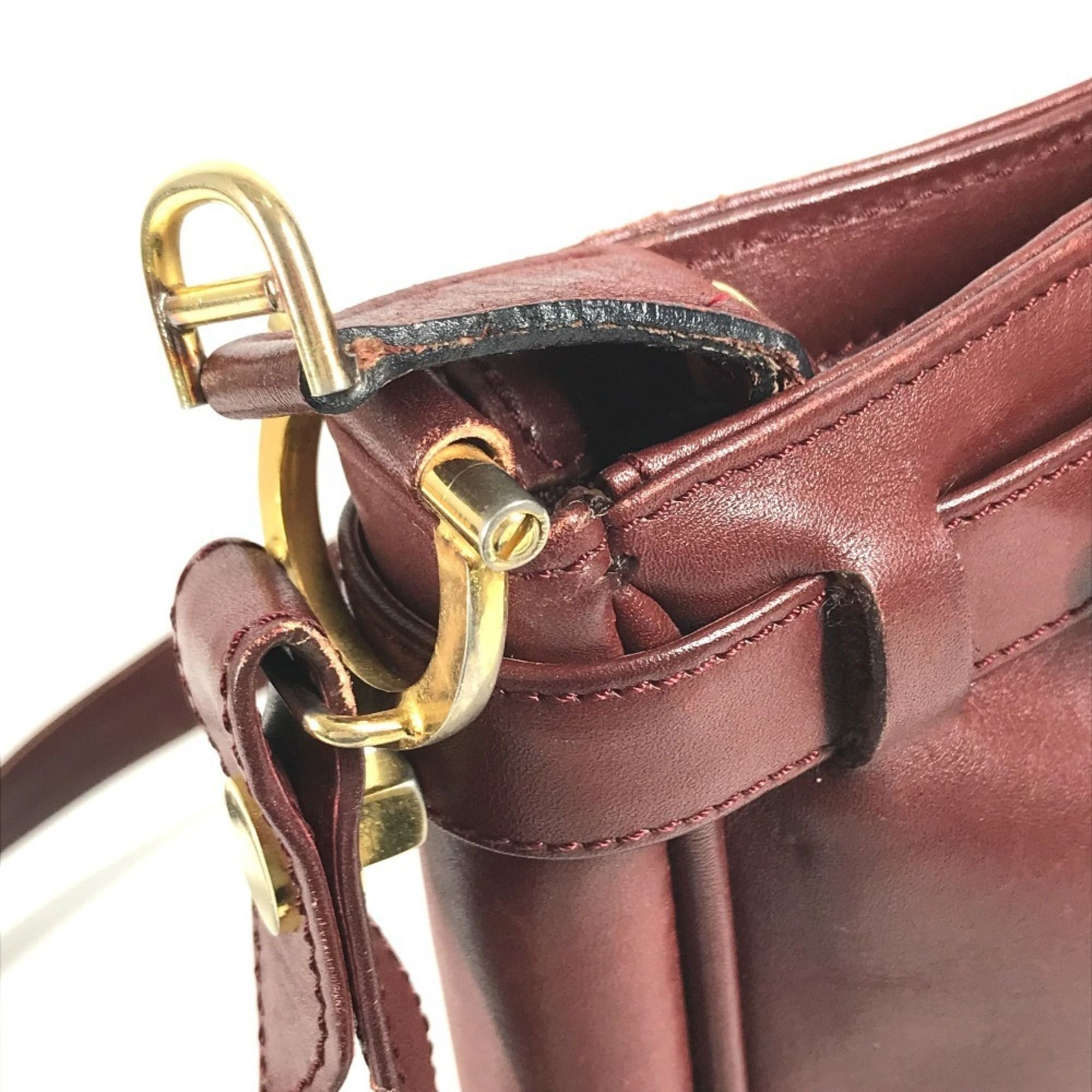 Leather Shoulder Bag (Pre-Owned) - Cartier - Modalova