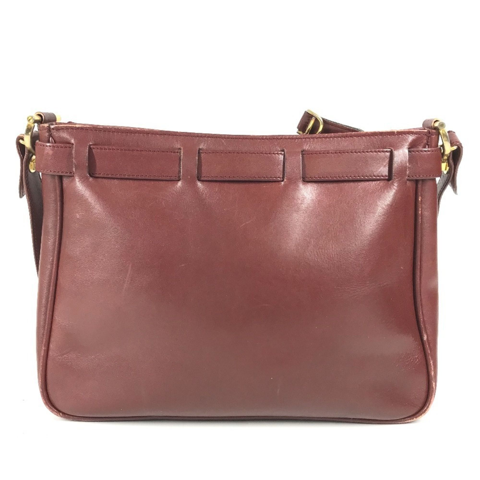 Leather Shoulder Bag (Pre-Owned) - Cartier - Modalova
