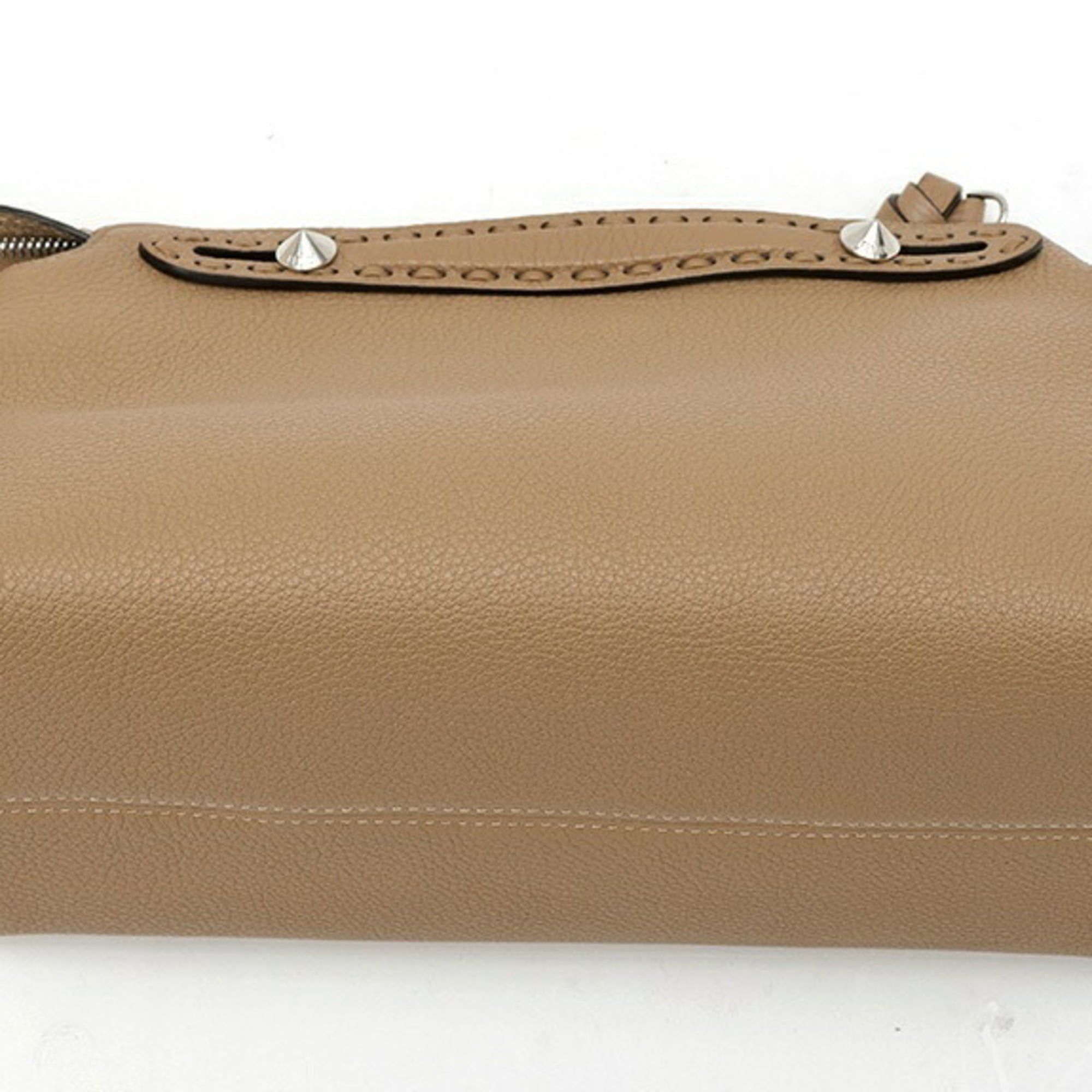 Leather Shoulder Bag (Pre-Owned) - Fendi - Modalova