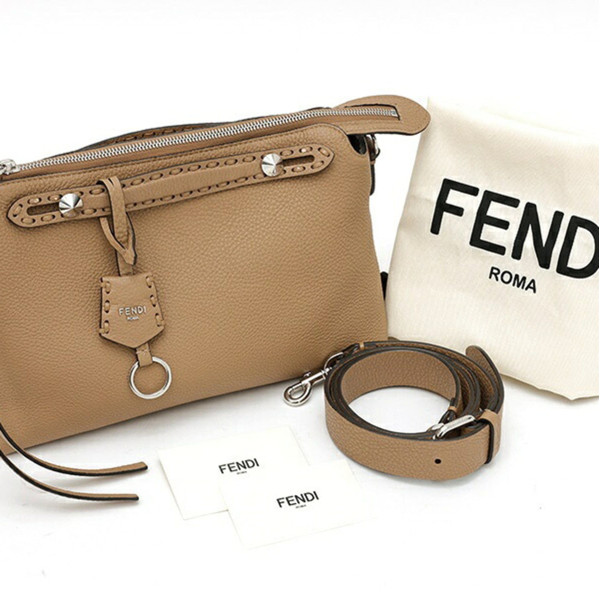 Leather Shoulder Bag (Pre-Owned) - Fendi - Modalova