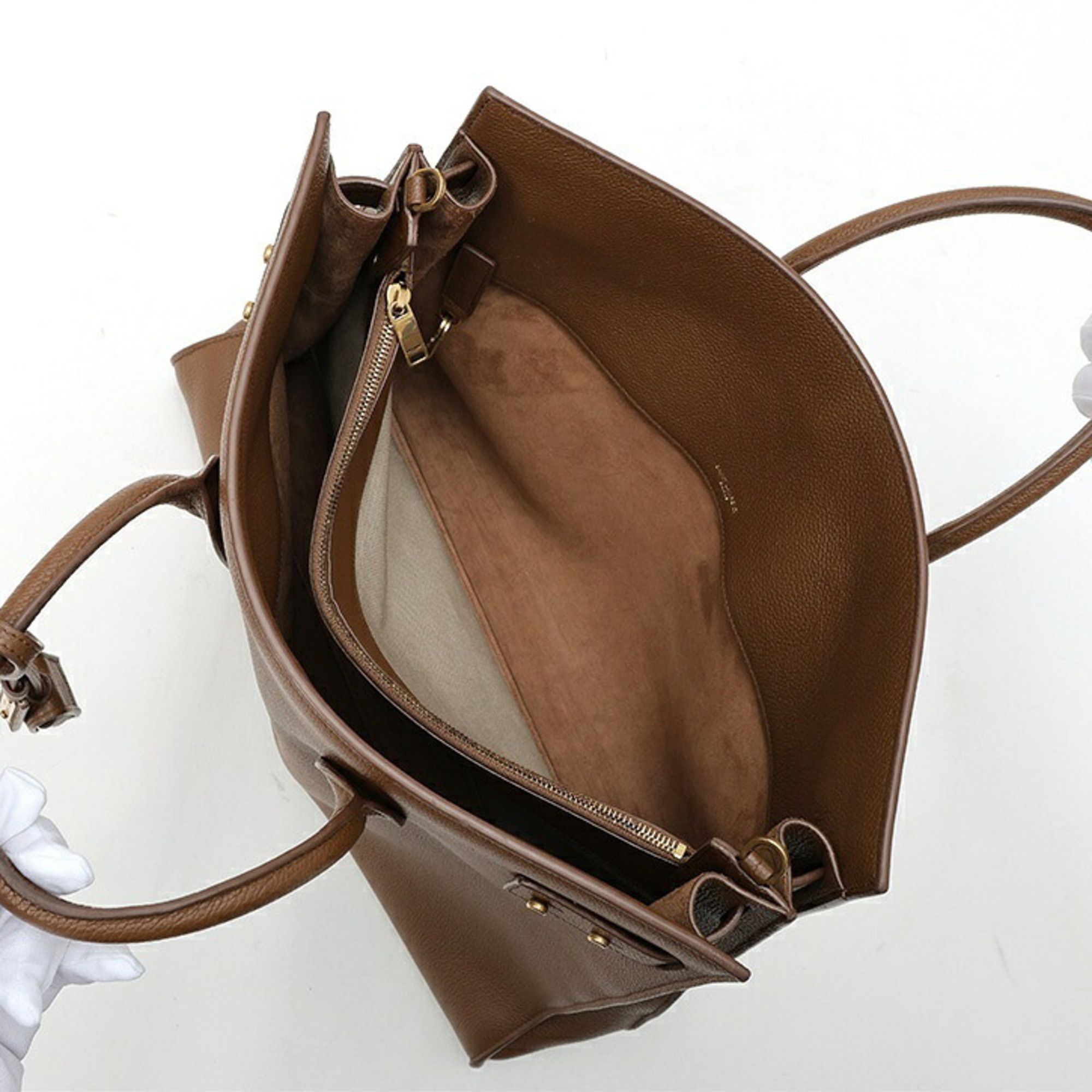 Leather Pouch (Pre-Owned) - Saint Laurent - Modalova