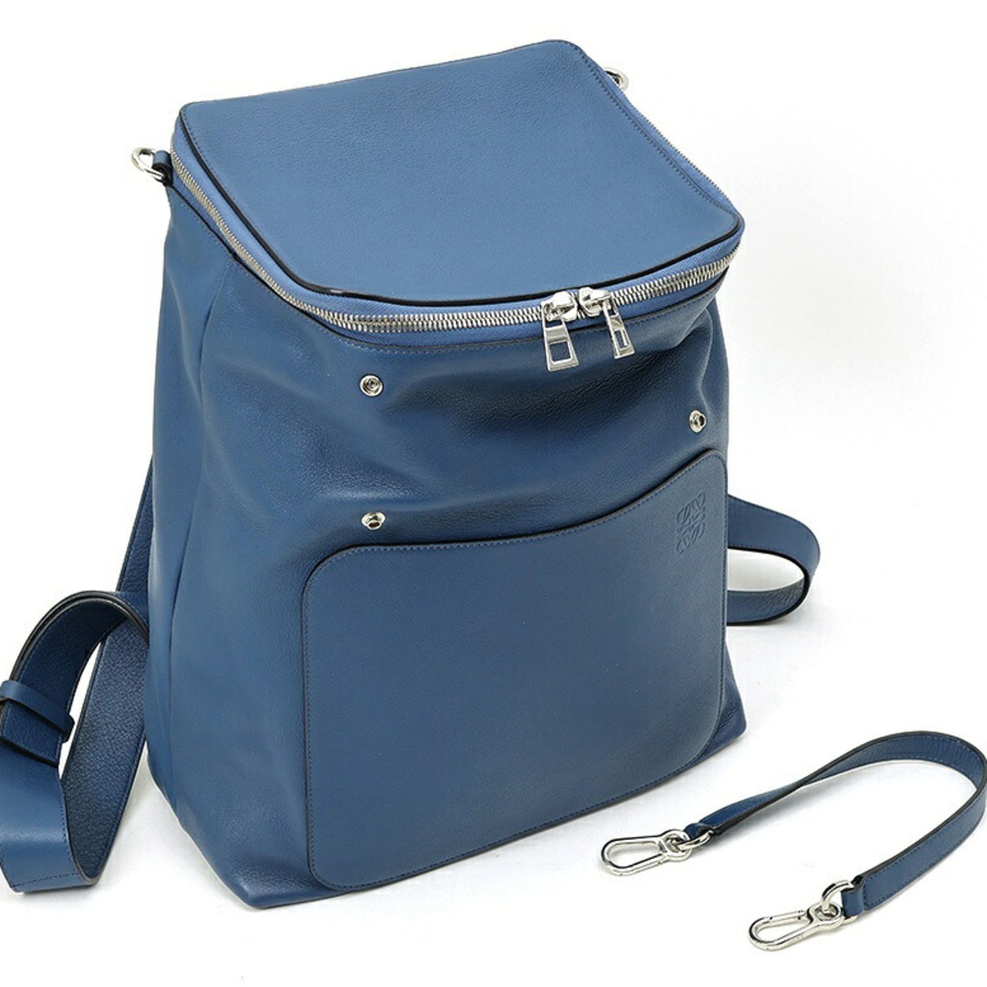 Leather Backpack (Pre-Owned) - Loewe - Modalova