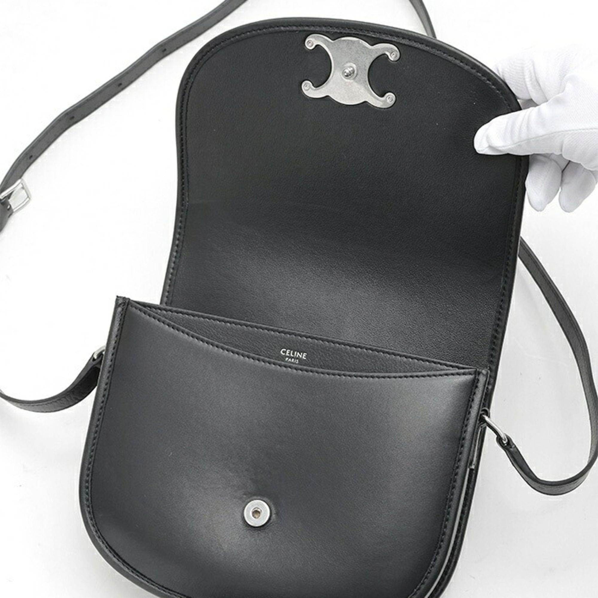 Leather Shoulder Bag (Pre-Owned) - Celine - Modalova