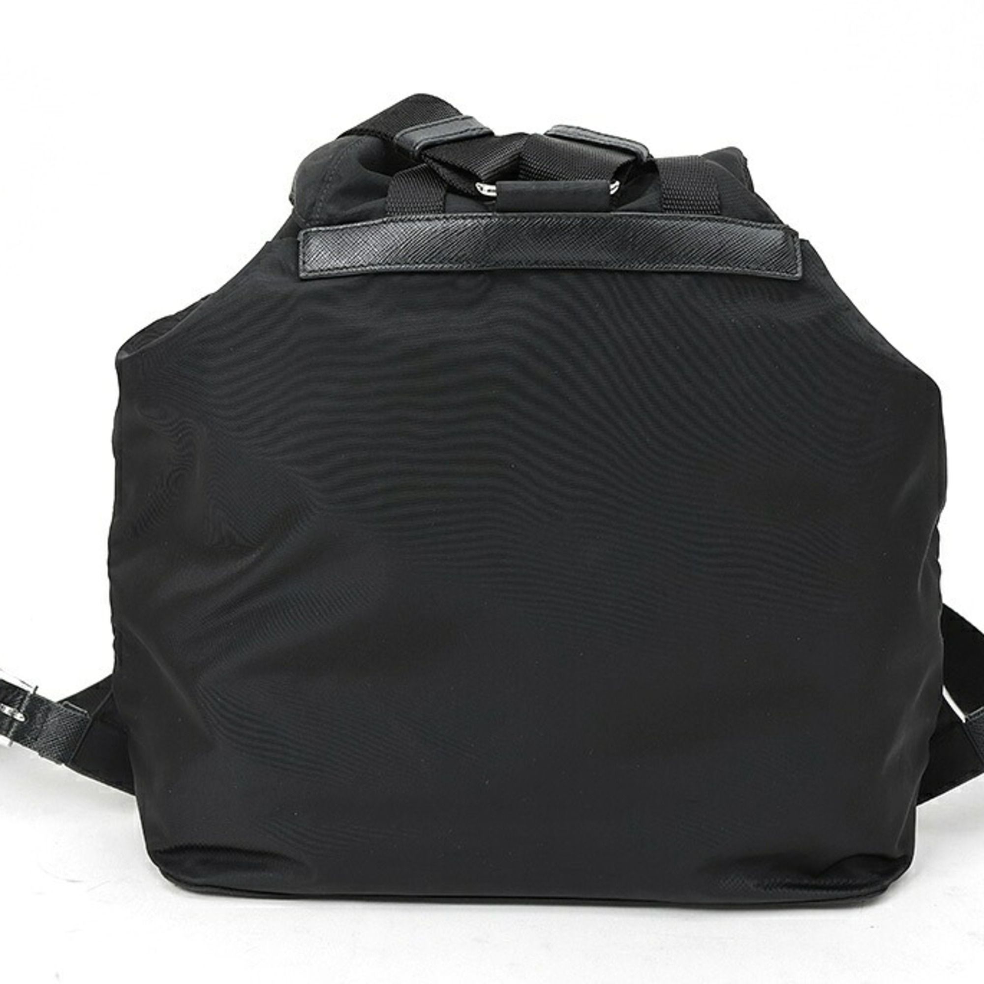 Leather Fabric Backpack (Pre-Owned) - Prada - Modalova