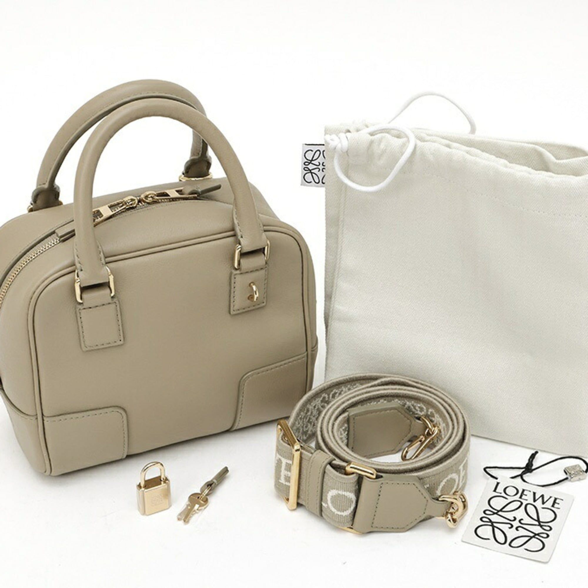 Loewe Beige Leather (Pre-Owned) - Loewe - Modalova