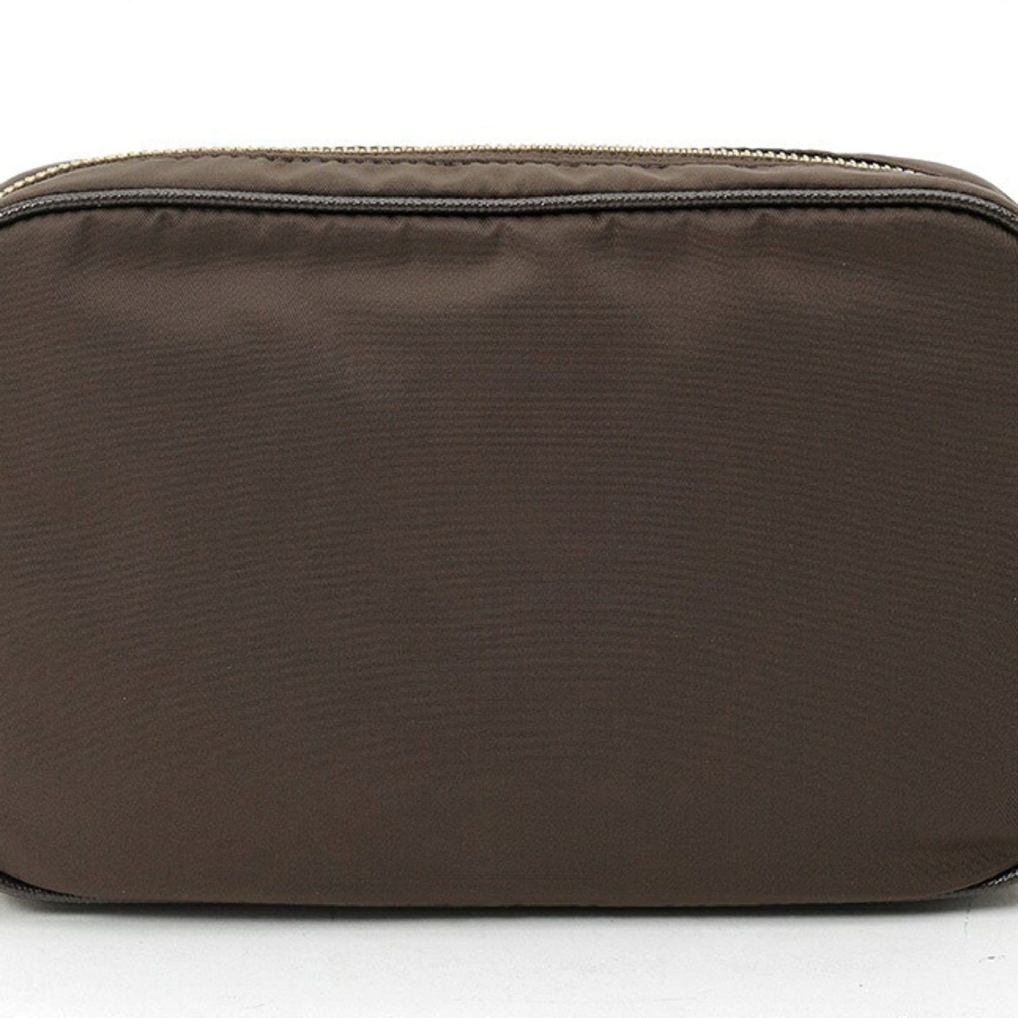 Leather Pouch Shoulder Bag (Pre-Owned) - Prada - Modalova
