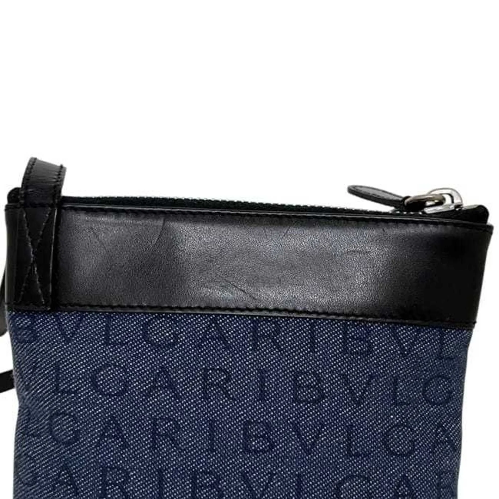 Denim Leather Pochette Shoulder Bag (Pre-Owned) - Bvlgari - Modalova