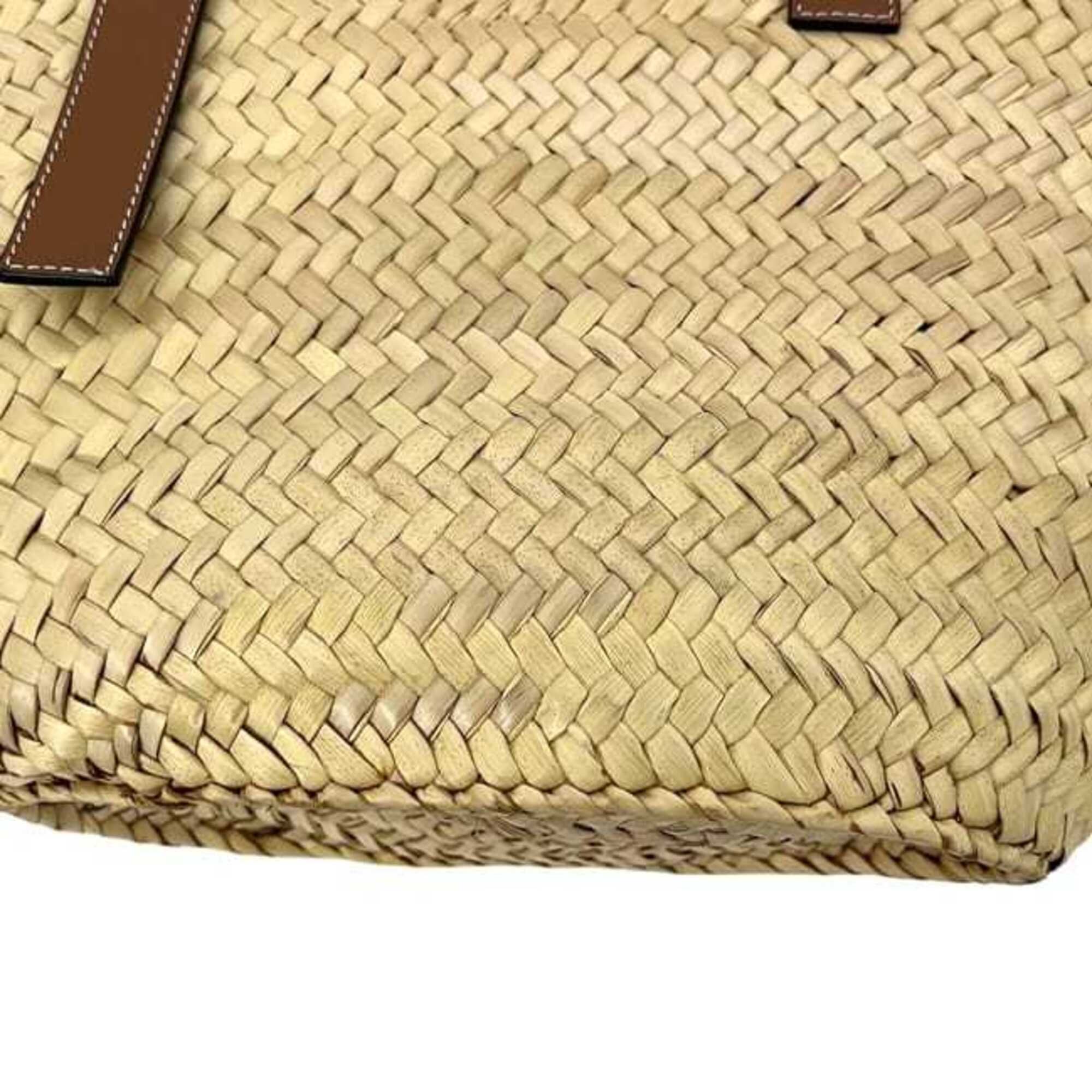 Raffia Leather Handbag (Pre-Owned) - Loewe - Modalova
