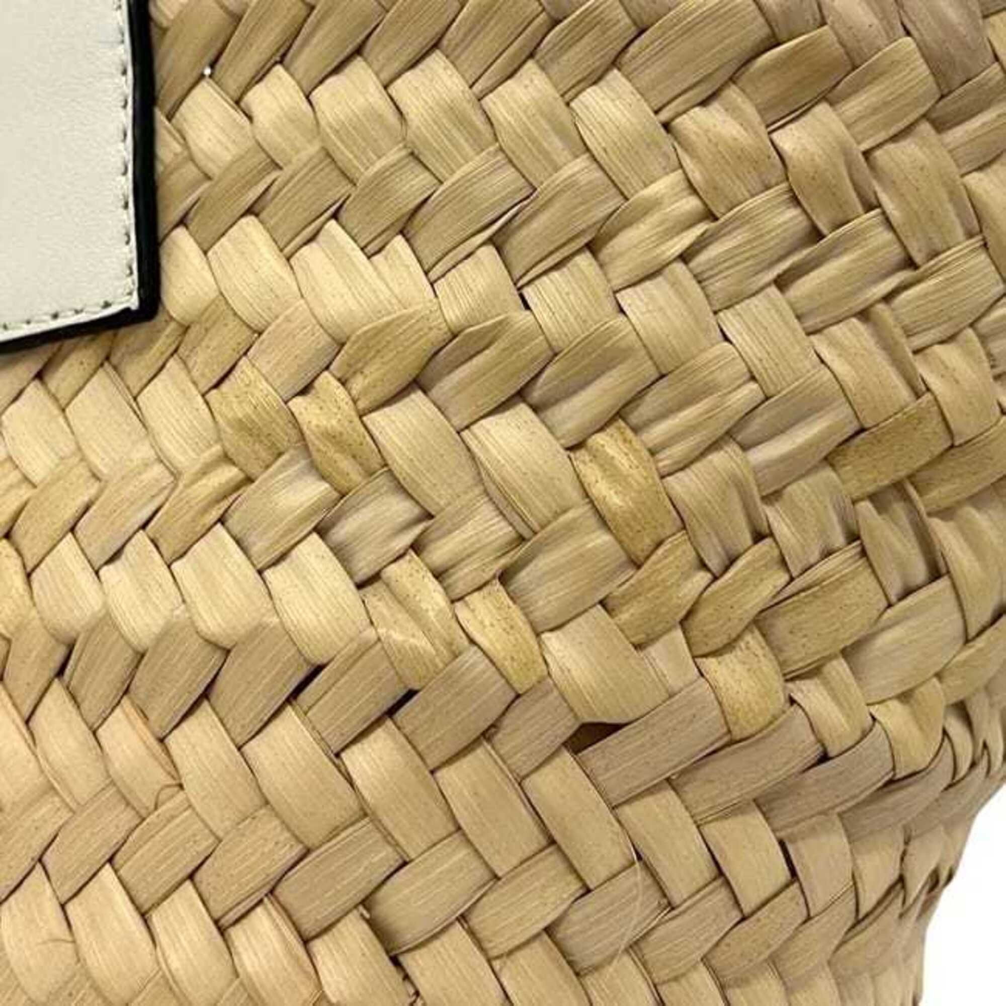 Raffia Leather Handbag (Pre-Owned) - Loewe - Modalova
