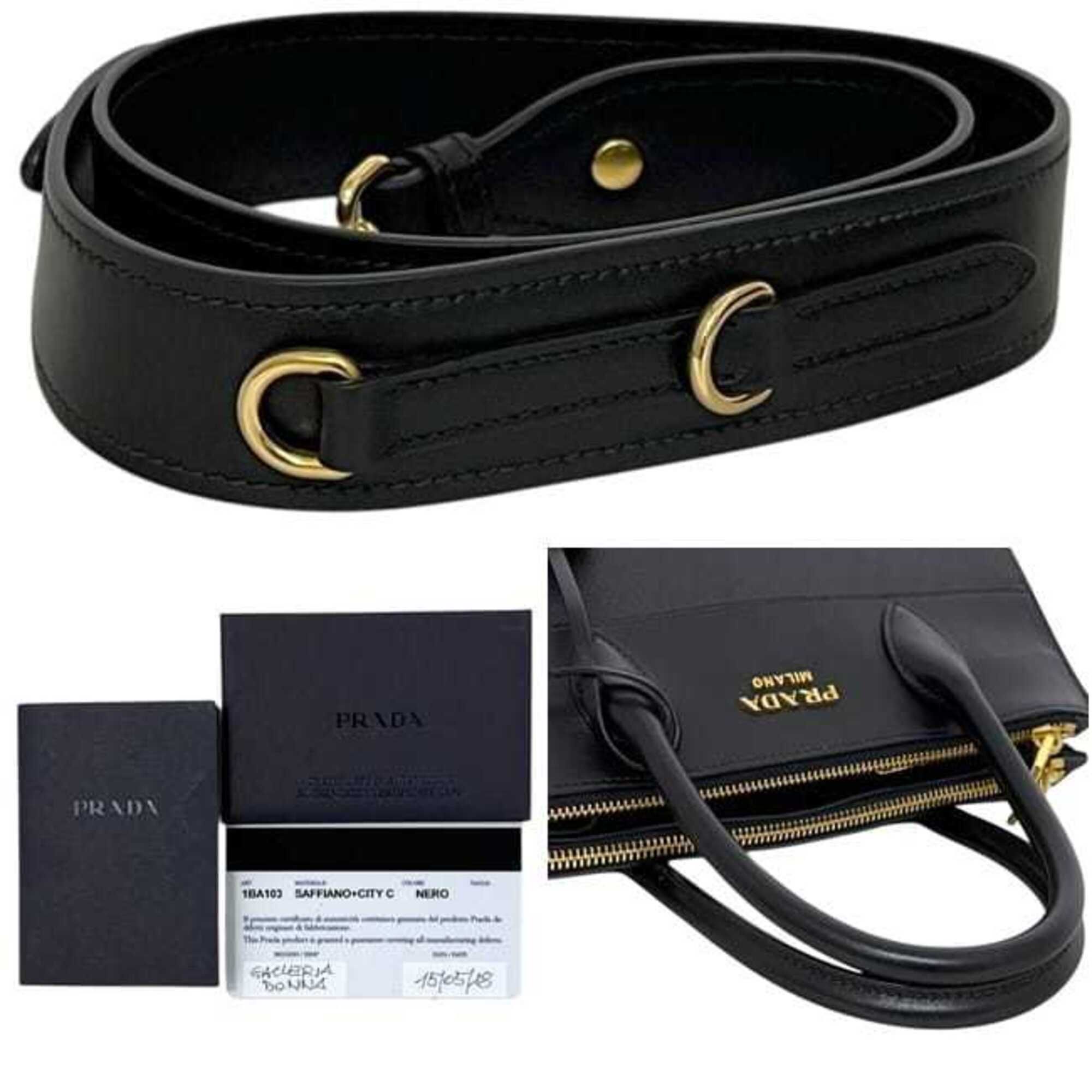 Leather Saffiano Handbag Shoulder Bag (Pre-Owned) - Prada - Modalova