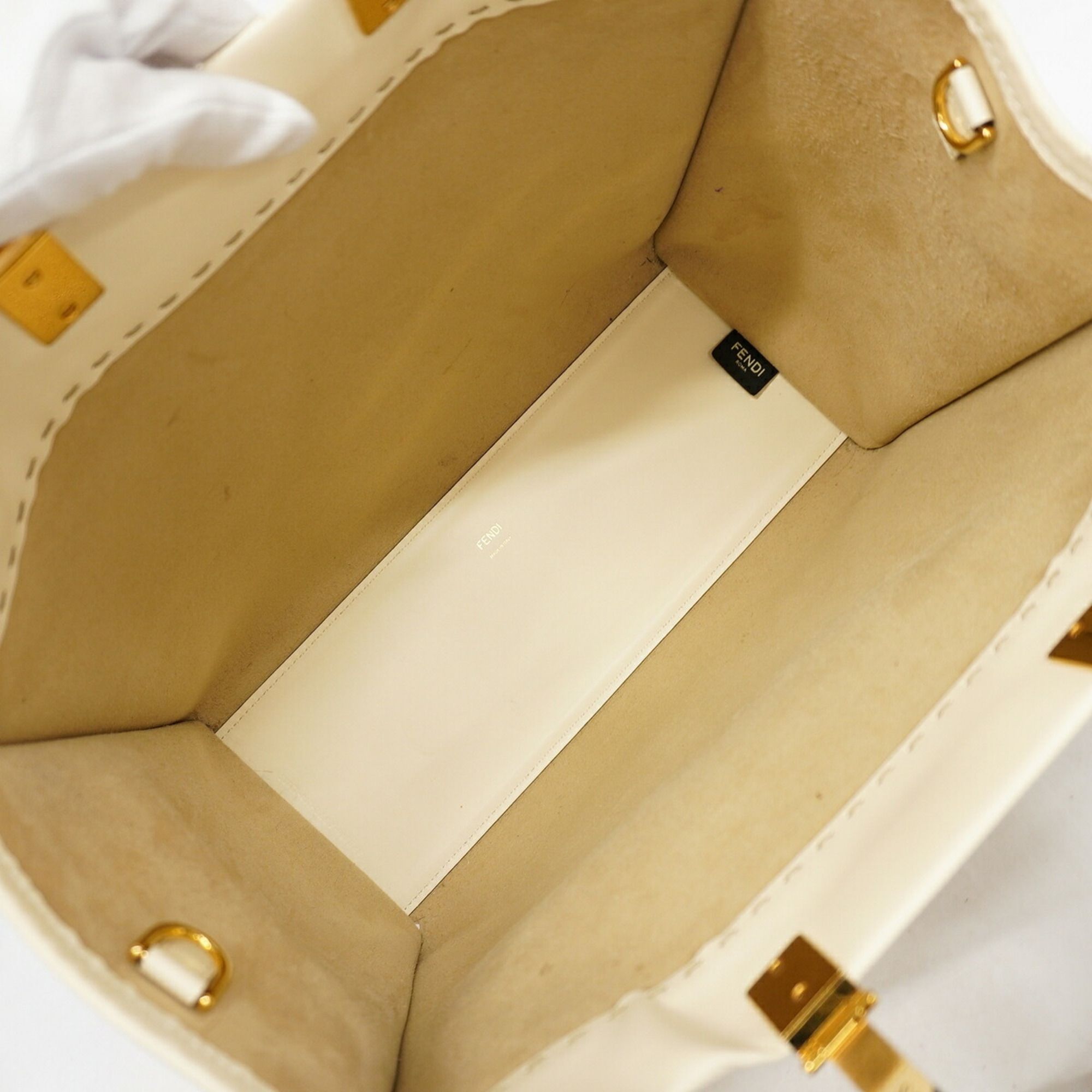 Leather Tote Bag (Pre-Owned) - Fendi - Modalova