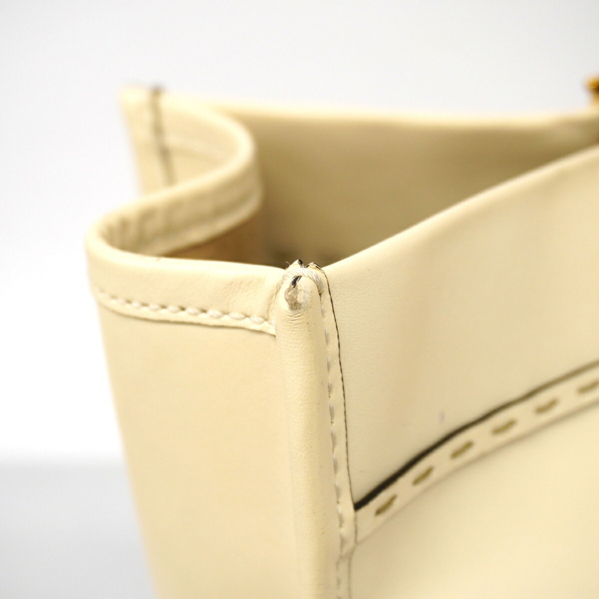 Leather Tote Bag (Pre-Owned) - Fendi - Modalova