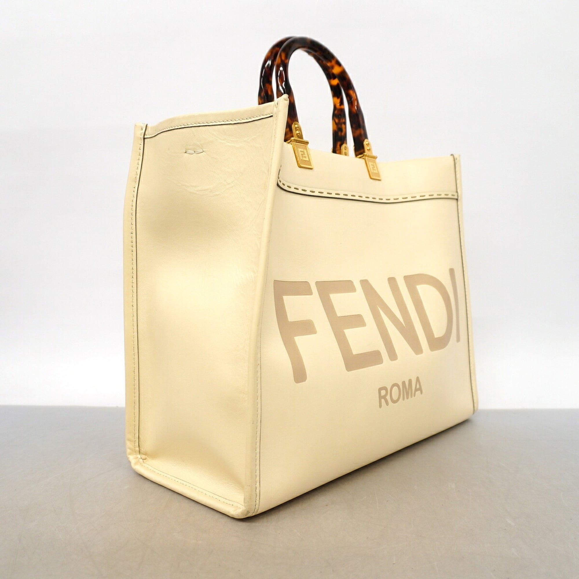 Leather Tote Bag (Pre-Owned) - Fendi - Modalova