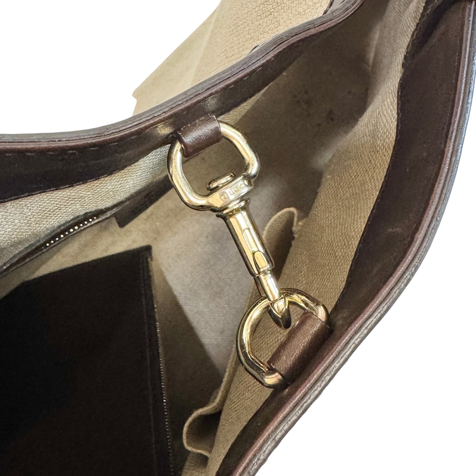 Canvas Leather Tote Bag (Pre-Owned) - Gucci - Modalova