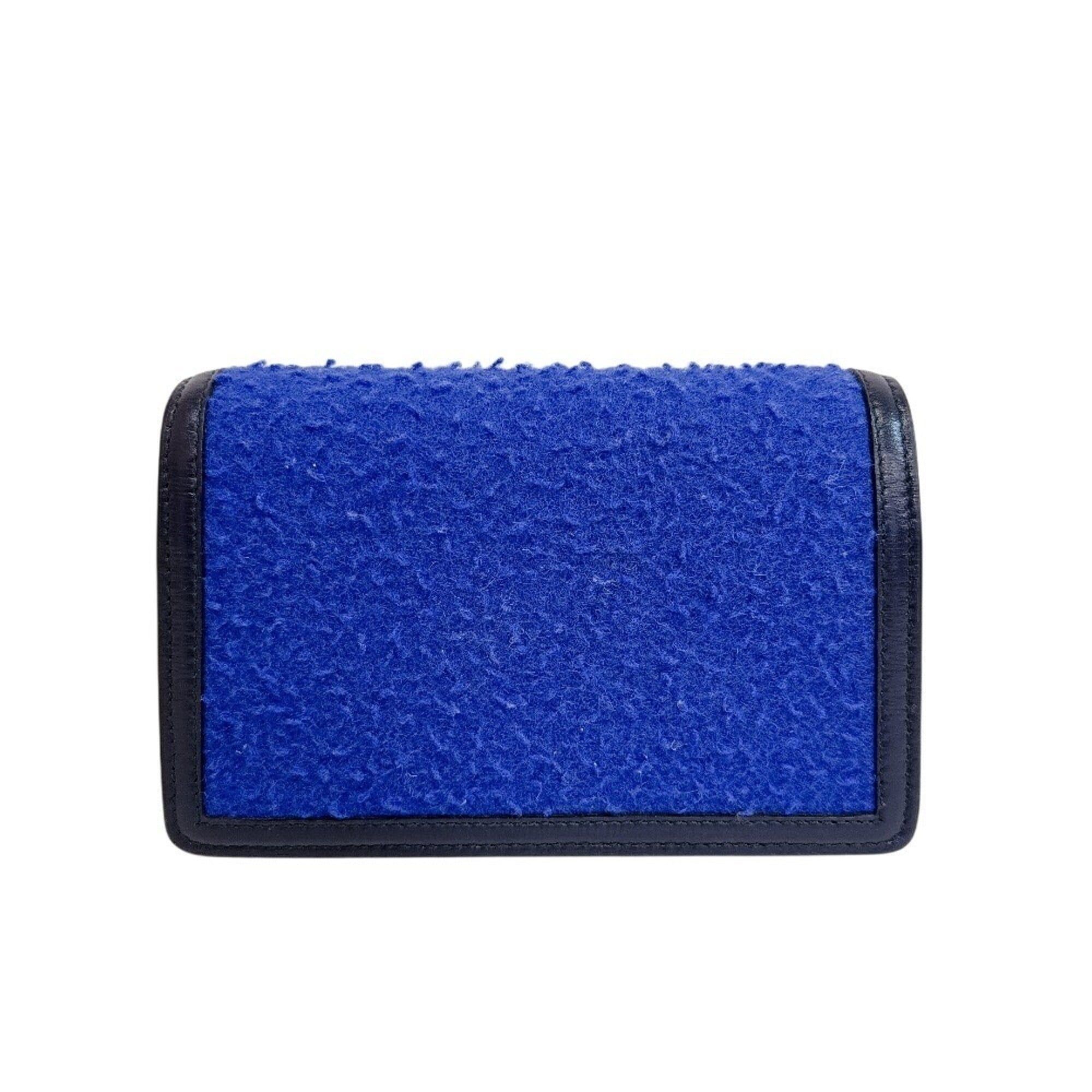 Wool Leather Shoulder Bag (Pre-Owned) - Gucci - Modalova