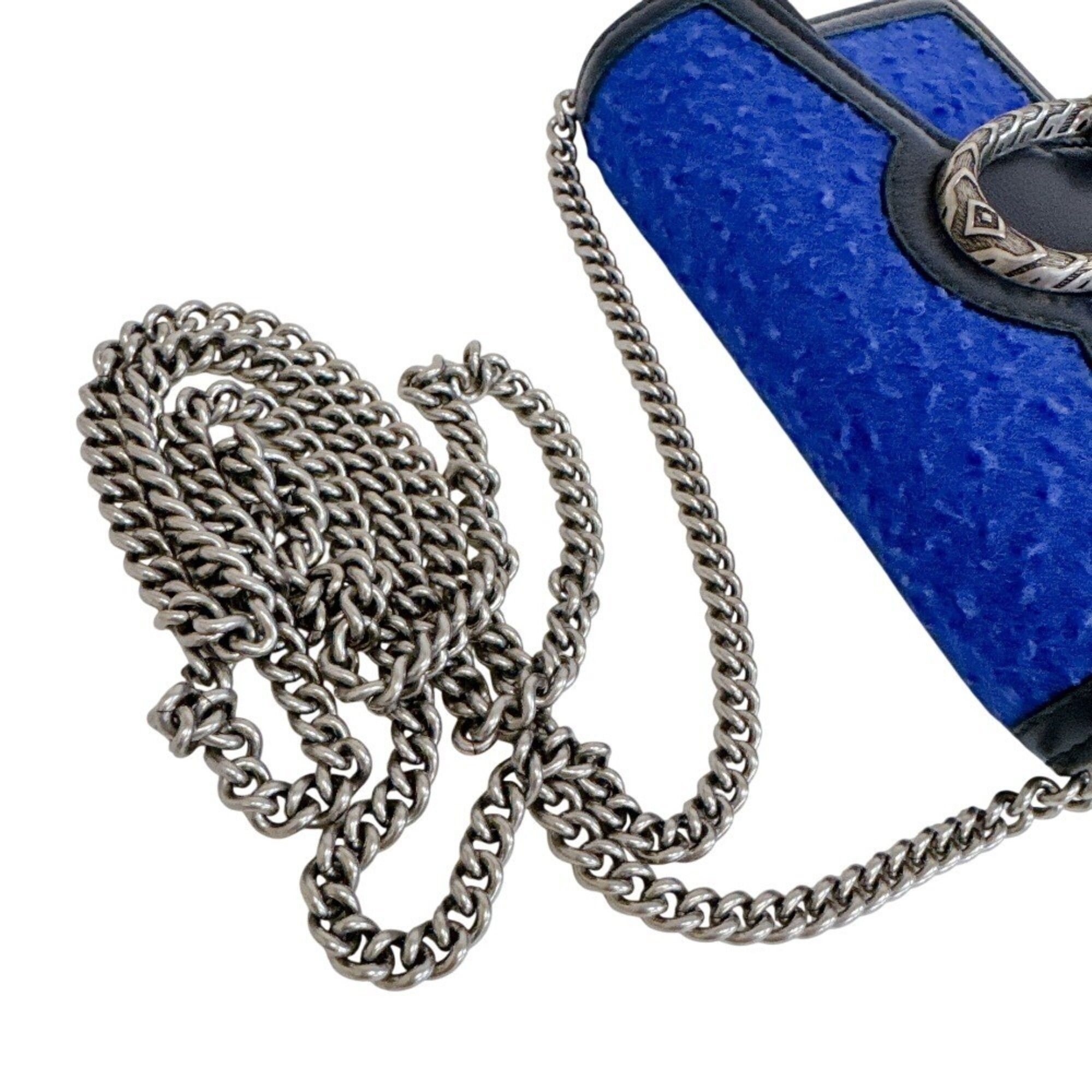 Wool Leather Shoulder Bag (Pre-Owned) - Gucci - Modalova