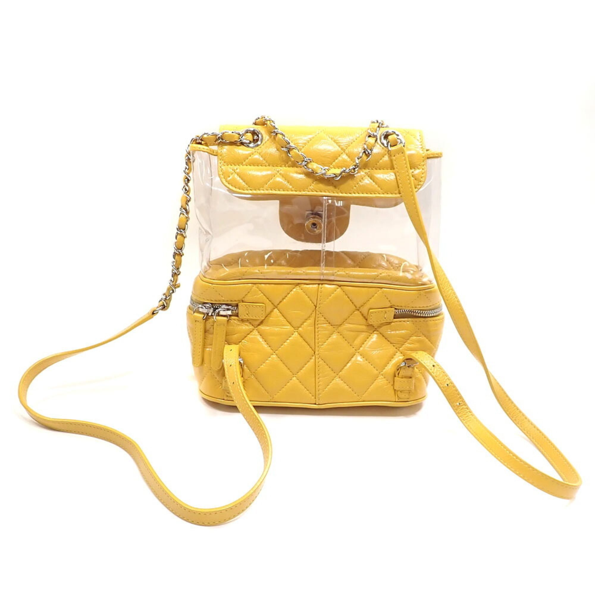 Leather Vinyl Backpack (Pre-Owned) - Chanel - Modalova
