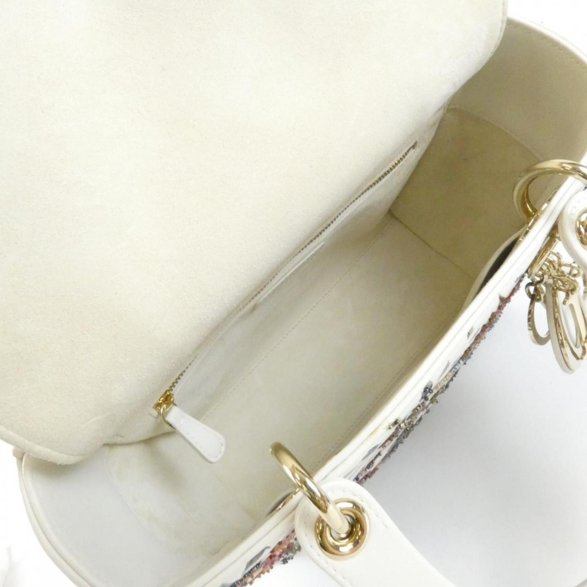 Leather Handbag (Pre-Owned) - Christian Dior - Modalova