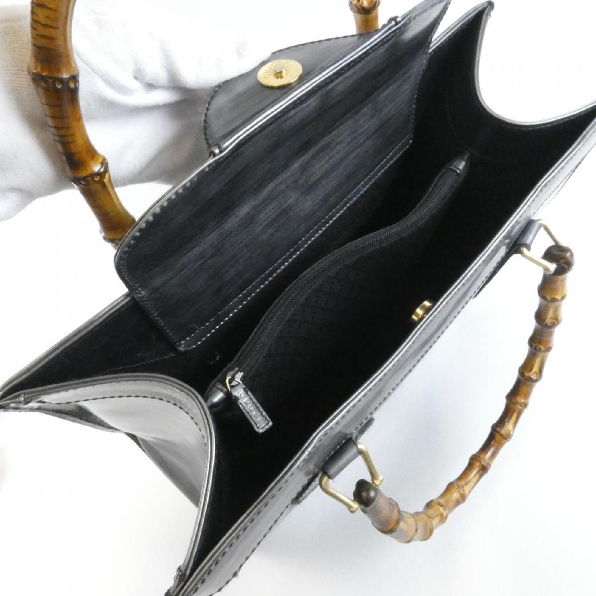 Leather Handbag (Pre-Owned) - Gucci - Modalova