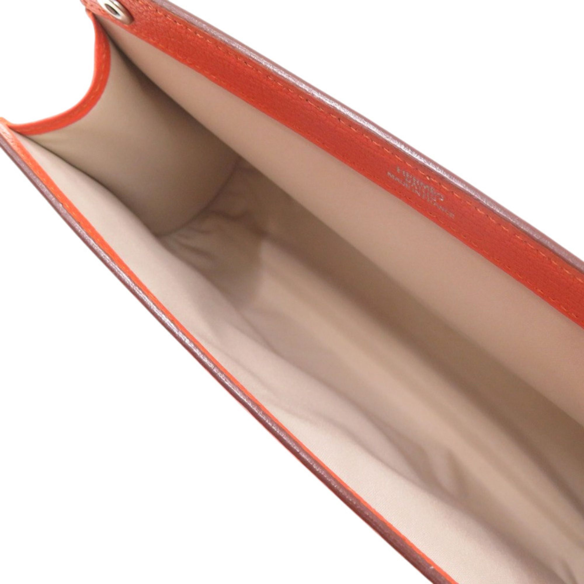 Chevre Leather Pouch (Pre-Owned) - Hermes - Modalova