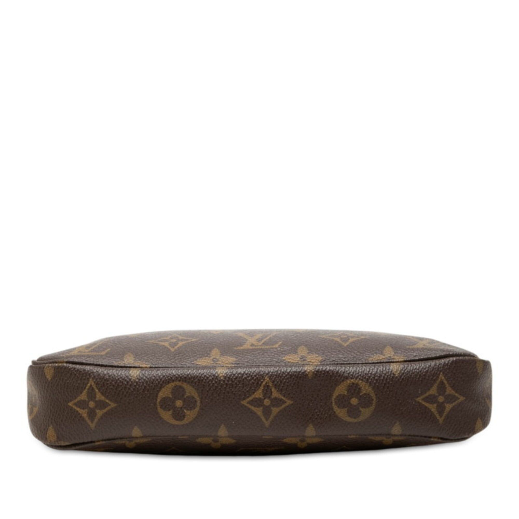 Monogram Pvc Leather Handbag Pochette Pouch (Pre-Owned) - Louis Vuitton - Modalova