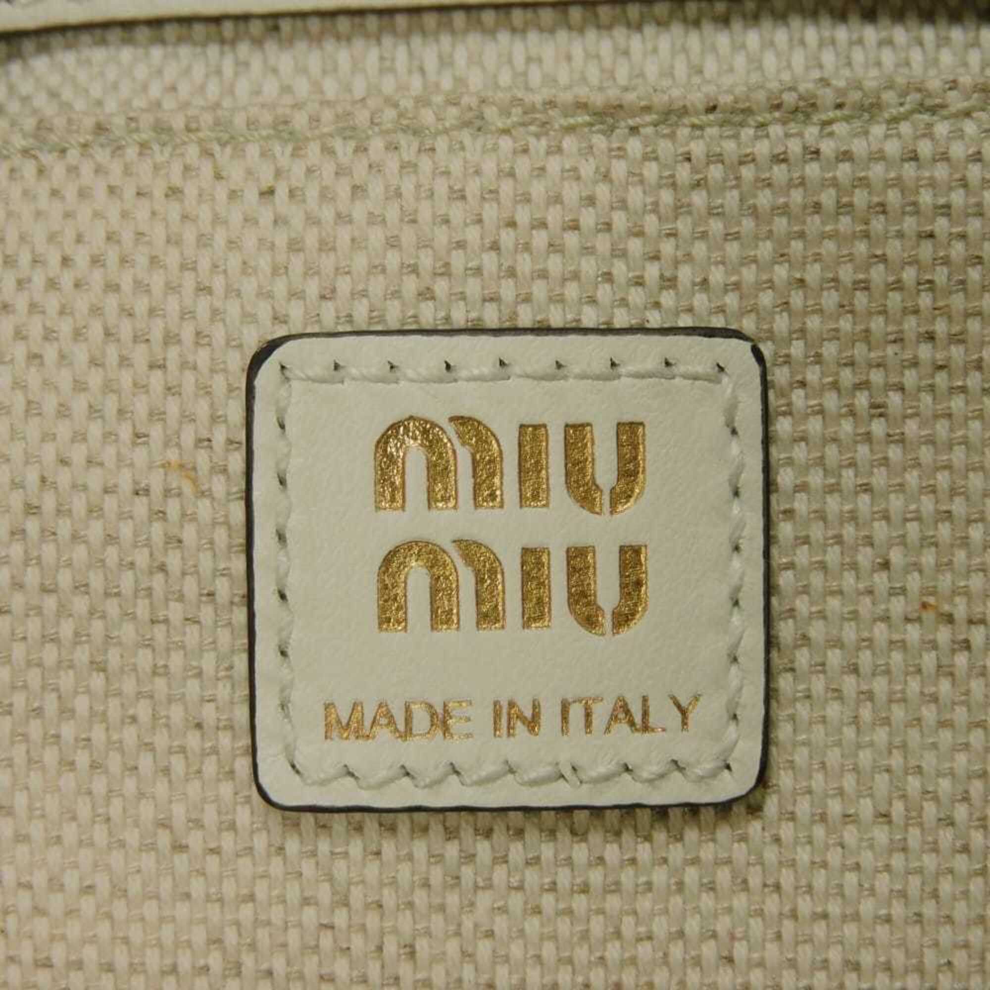 Leather Backpack (Pre-Owned) - Miu Miu - Modalova