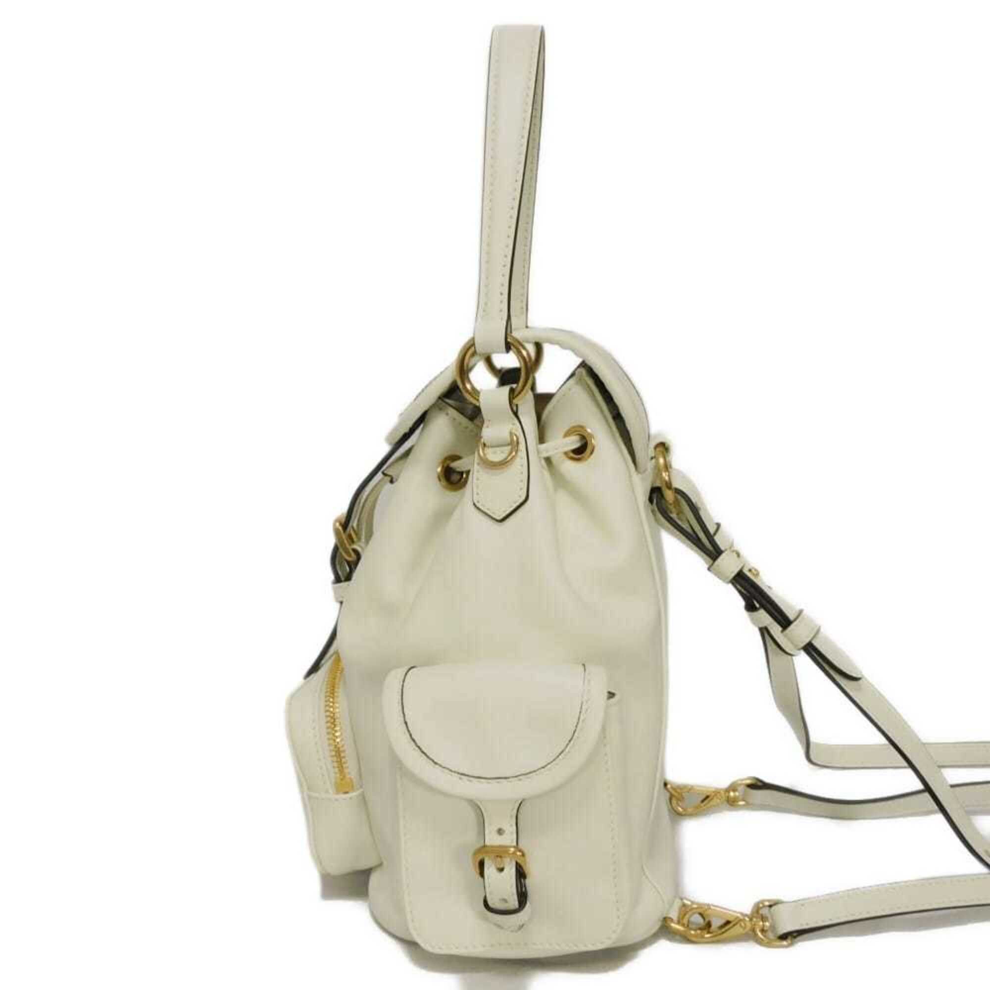 Leather Backpack (Pre-Owned) - Miu Miu - Modalova