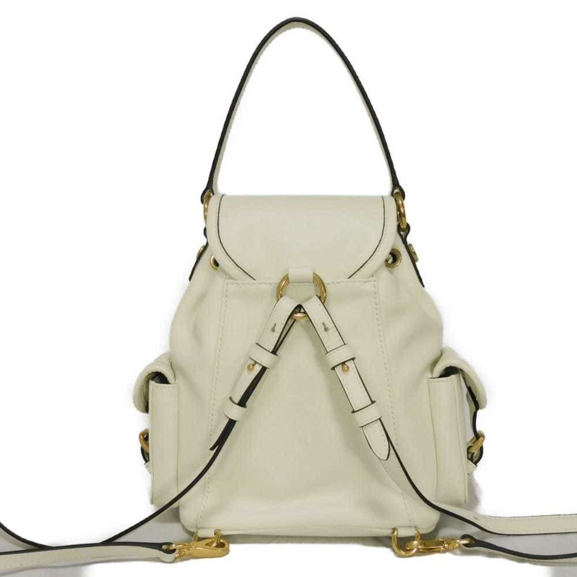 Leather Backpack (Pre-Owned) - Miu Miu - Modalova