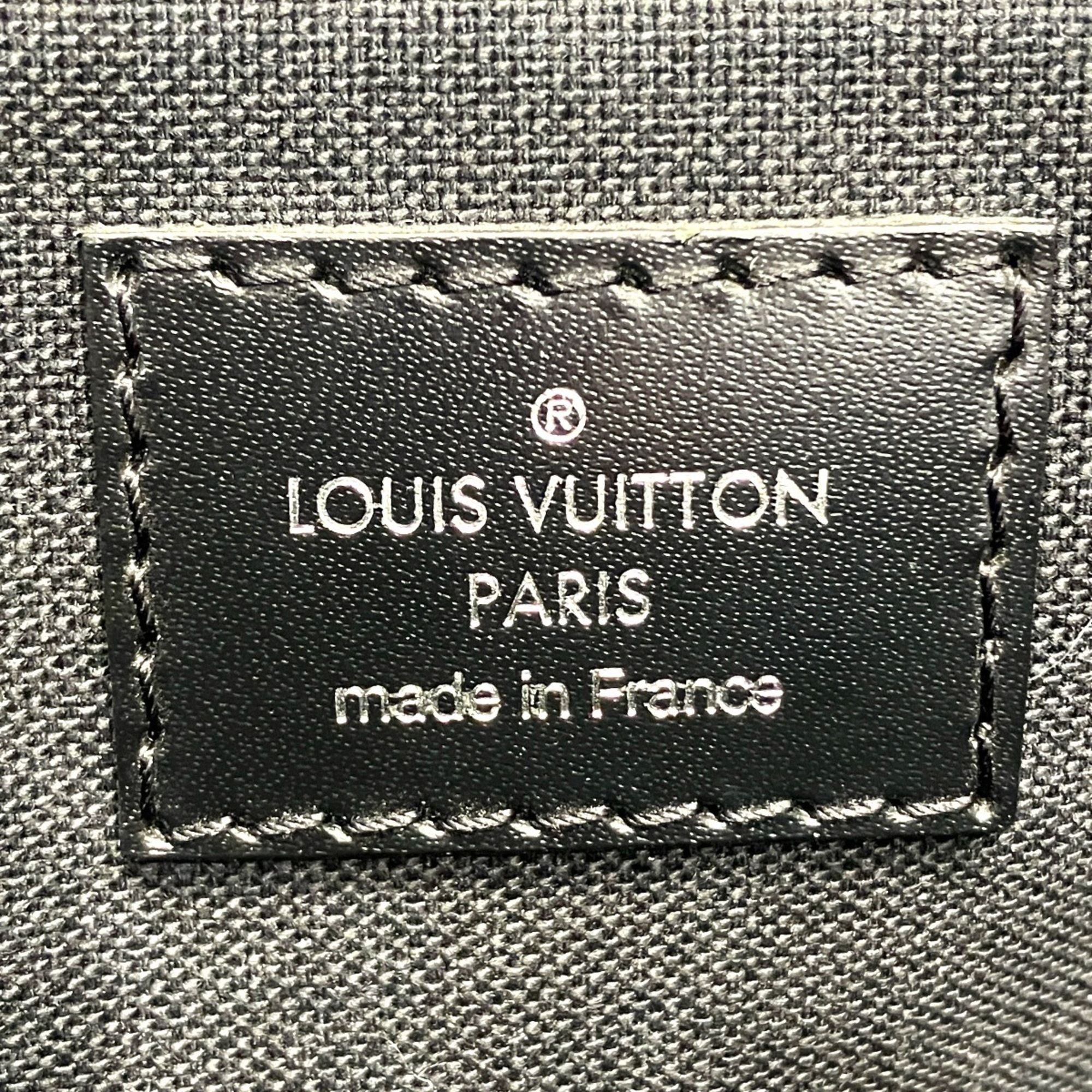 Damier Graphite Leather Briefcase (Pre-Owned) - Louis Vuitton - Modalova