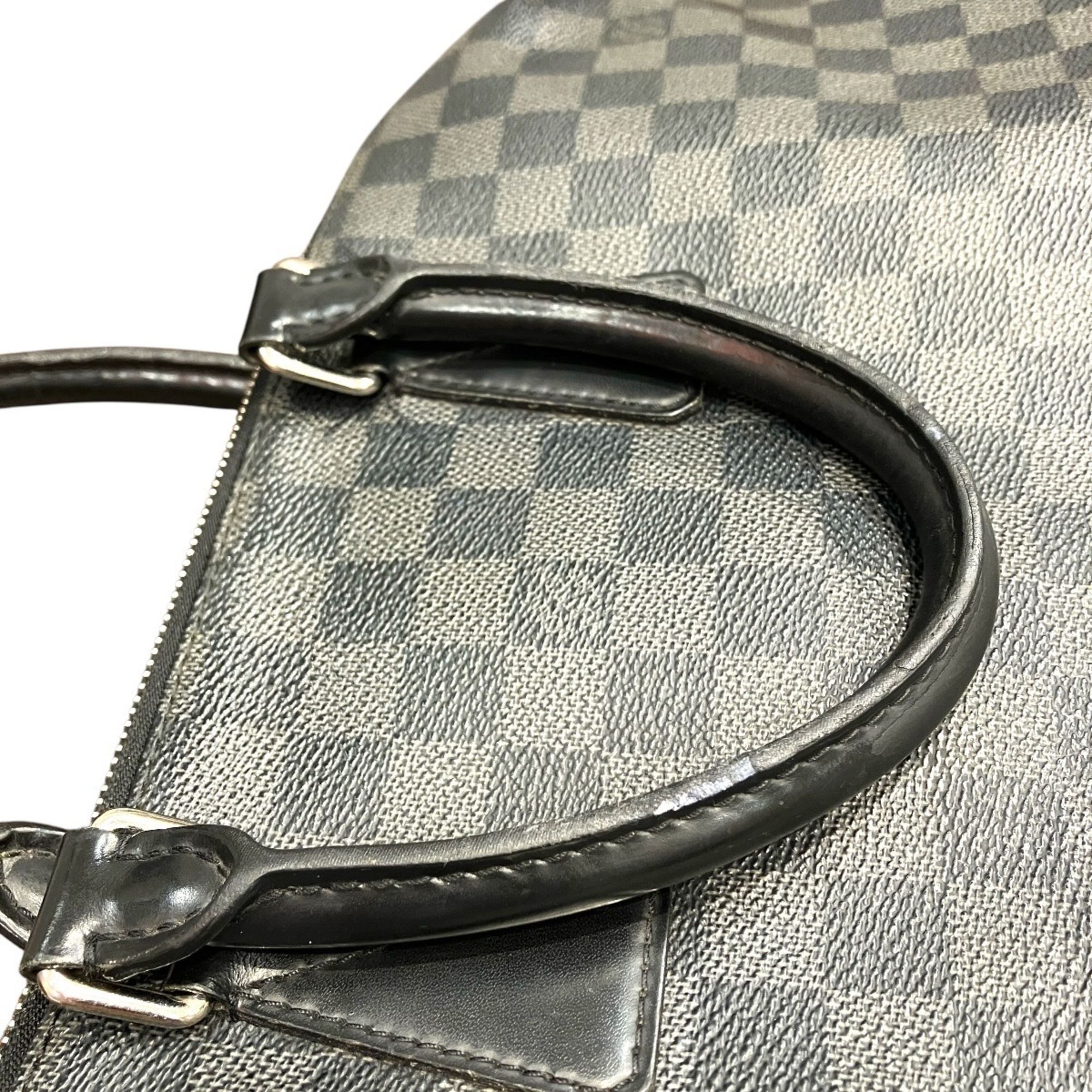 Damier Graphite Leather Briefcase (Pre-Owned) - Louis Vuitton - Modalova