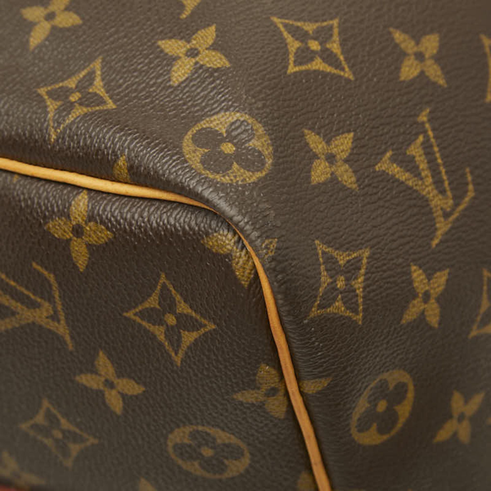 Monogram Pvc Leather Boston Bag Shoulder Bag (Pre-Owned) - Louis Vuitton - Modalova