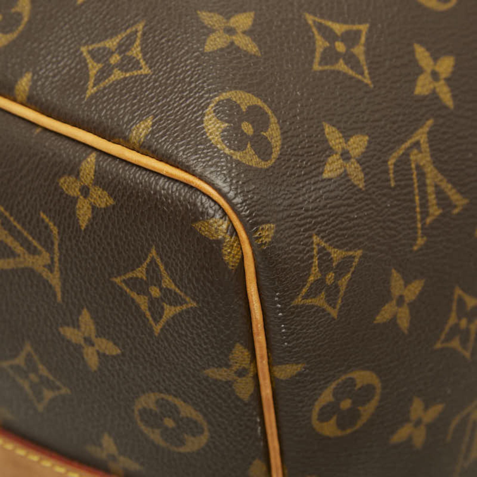 Monogram Pvc Leather Boston Bag Shoulder Bag (Pre-Owned) - Louis Vuitton - Modalova