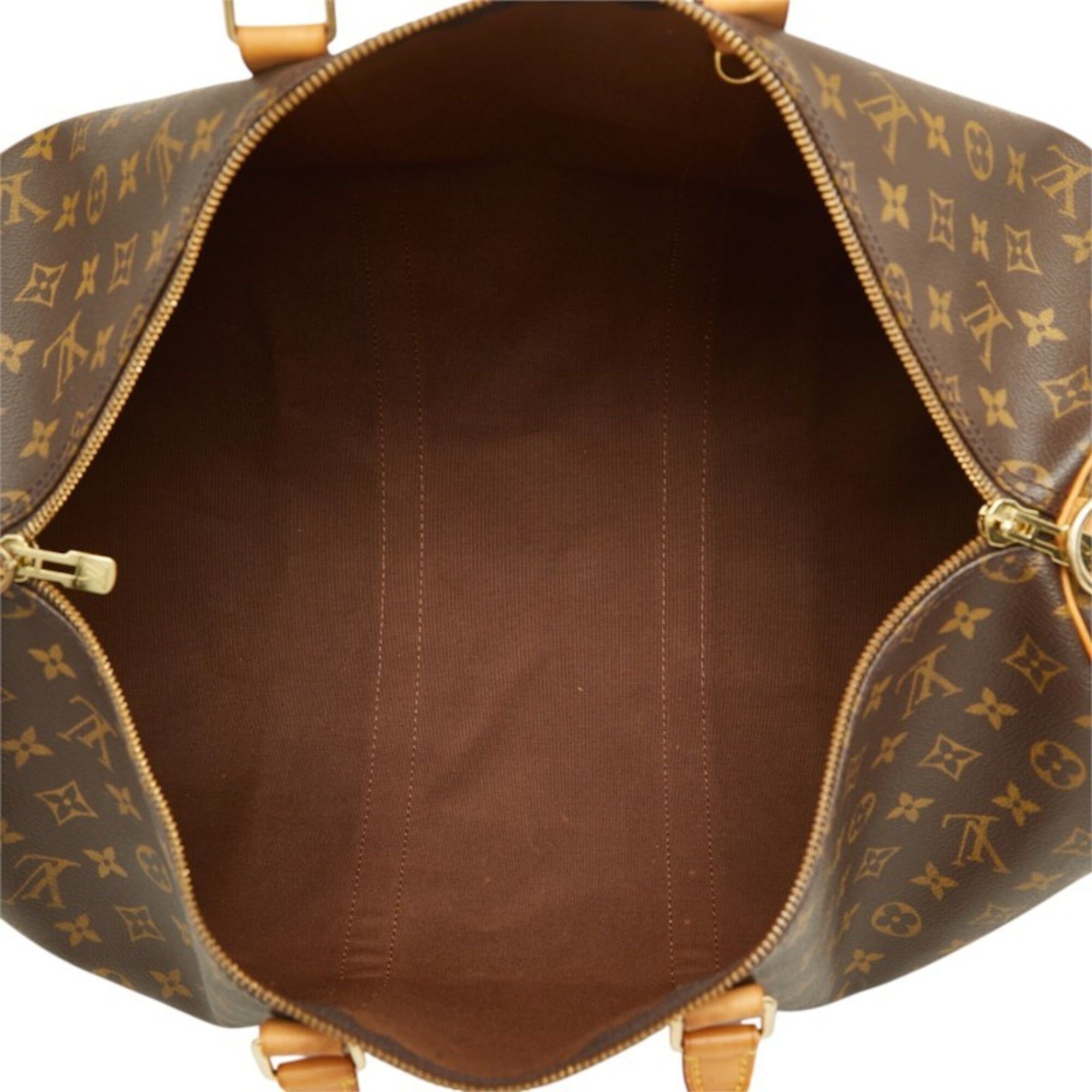 Monogram Pvc Leather Boston Bag Shoulder Bag (Pre-Owned) - Louis Vuitton - Modalova