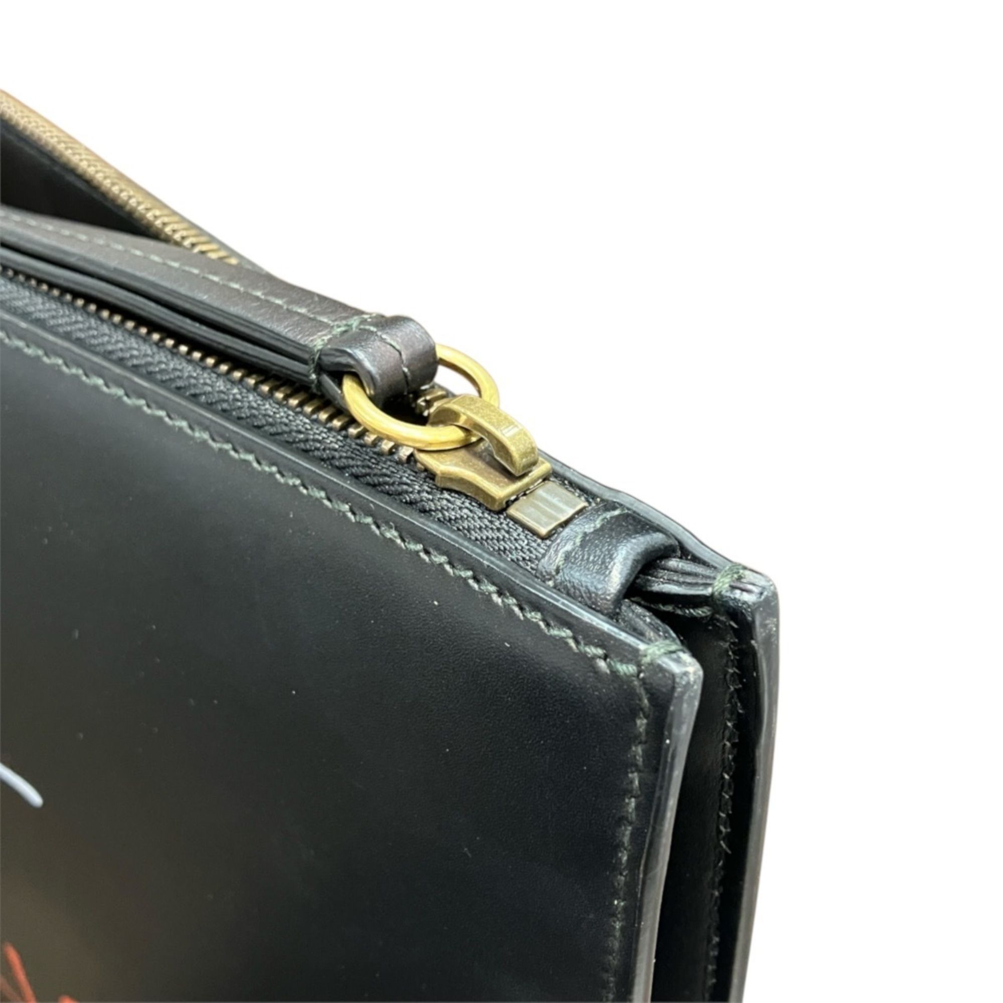 Leather Clutch Bag (Pre-Owned) - Gucci - Modalova
