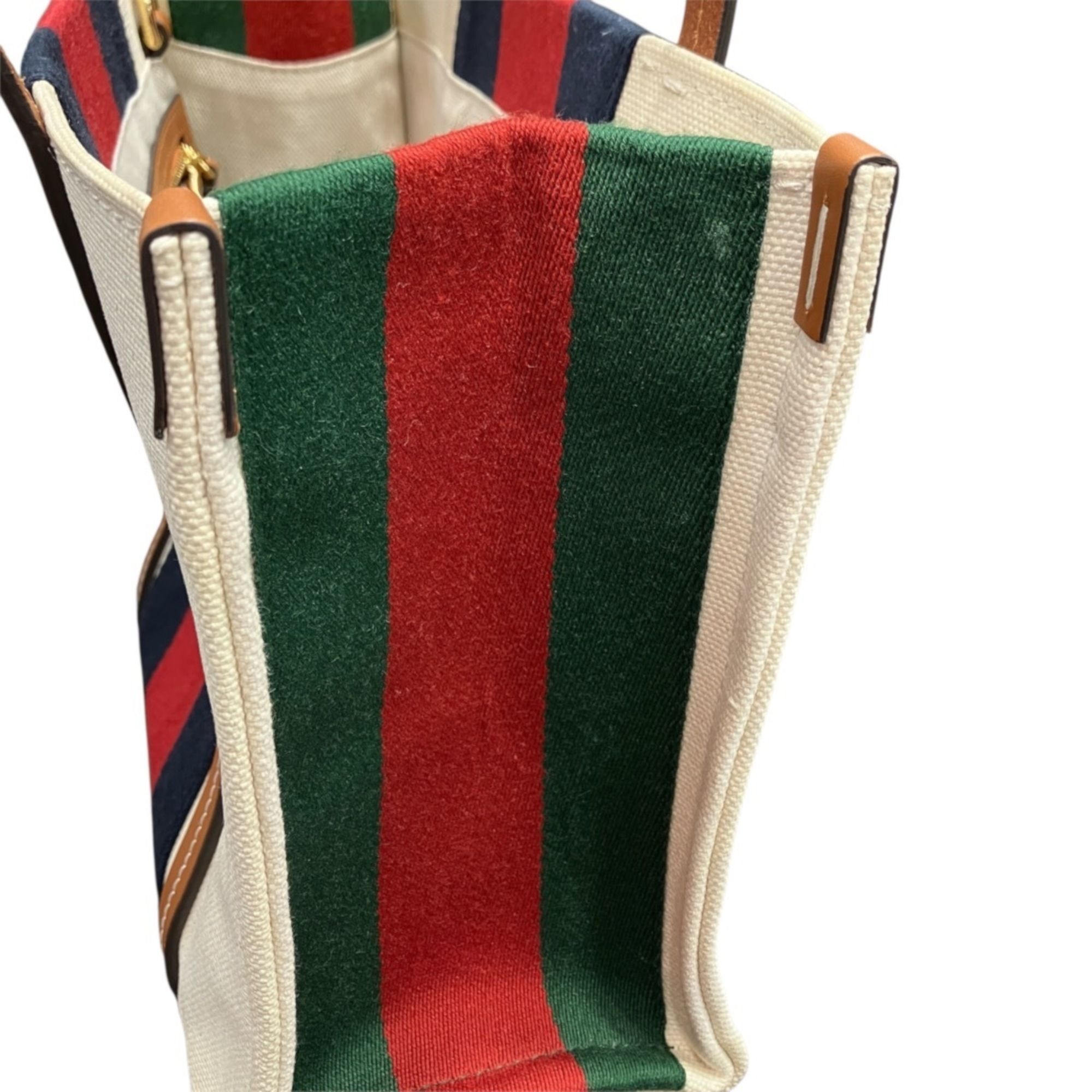 Canvas Handbag (Pre-Owned) - Gucci - Modalova