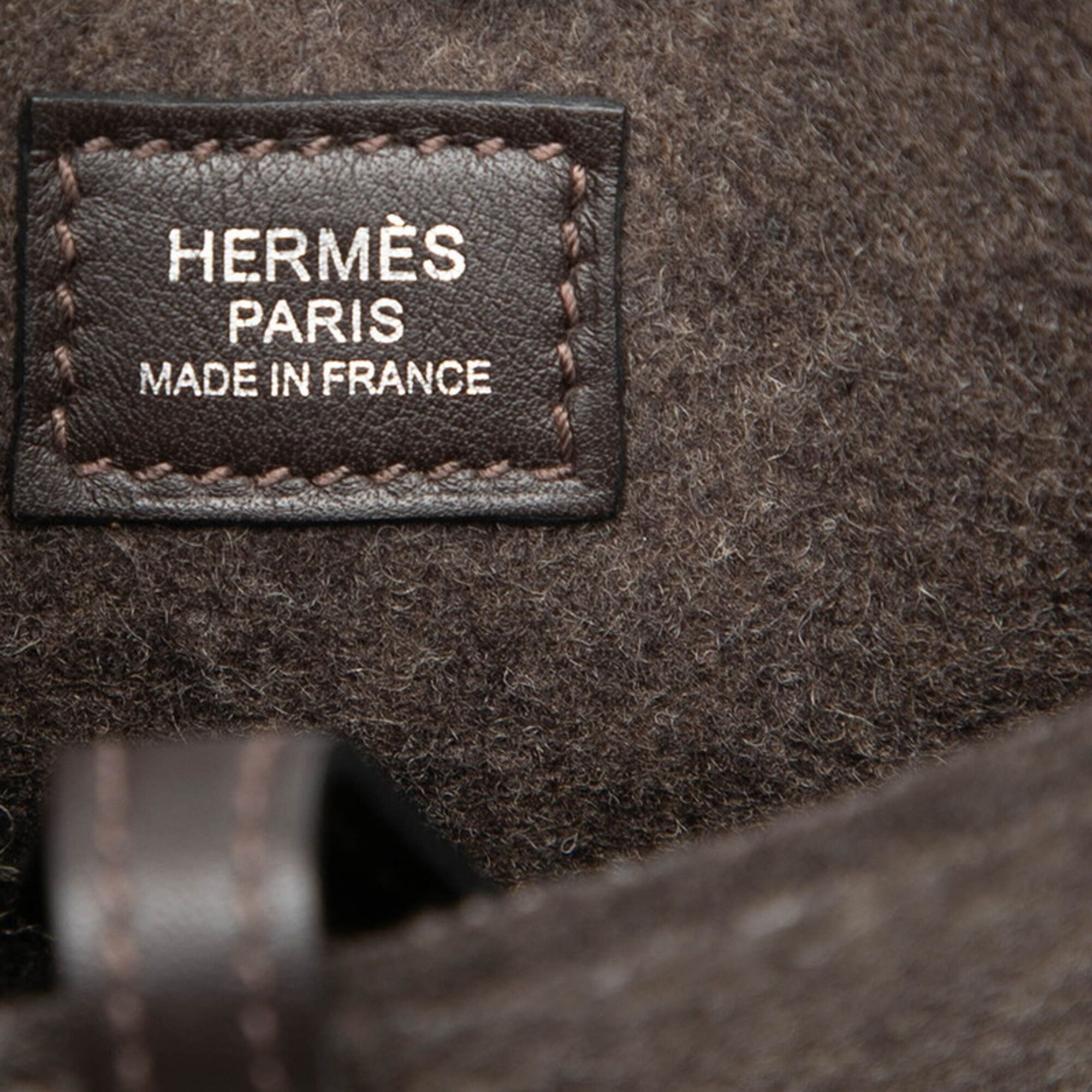 Felt Leather Pochette Shoulder Bag (Pre-Owned) - Hermes - Modalova