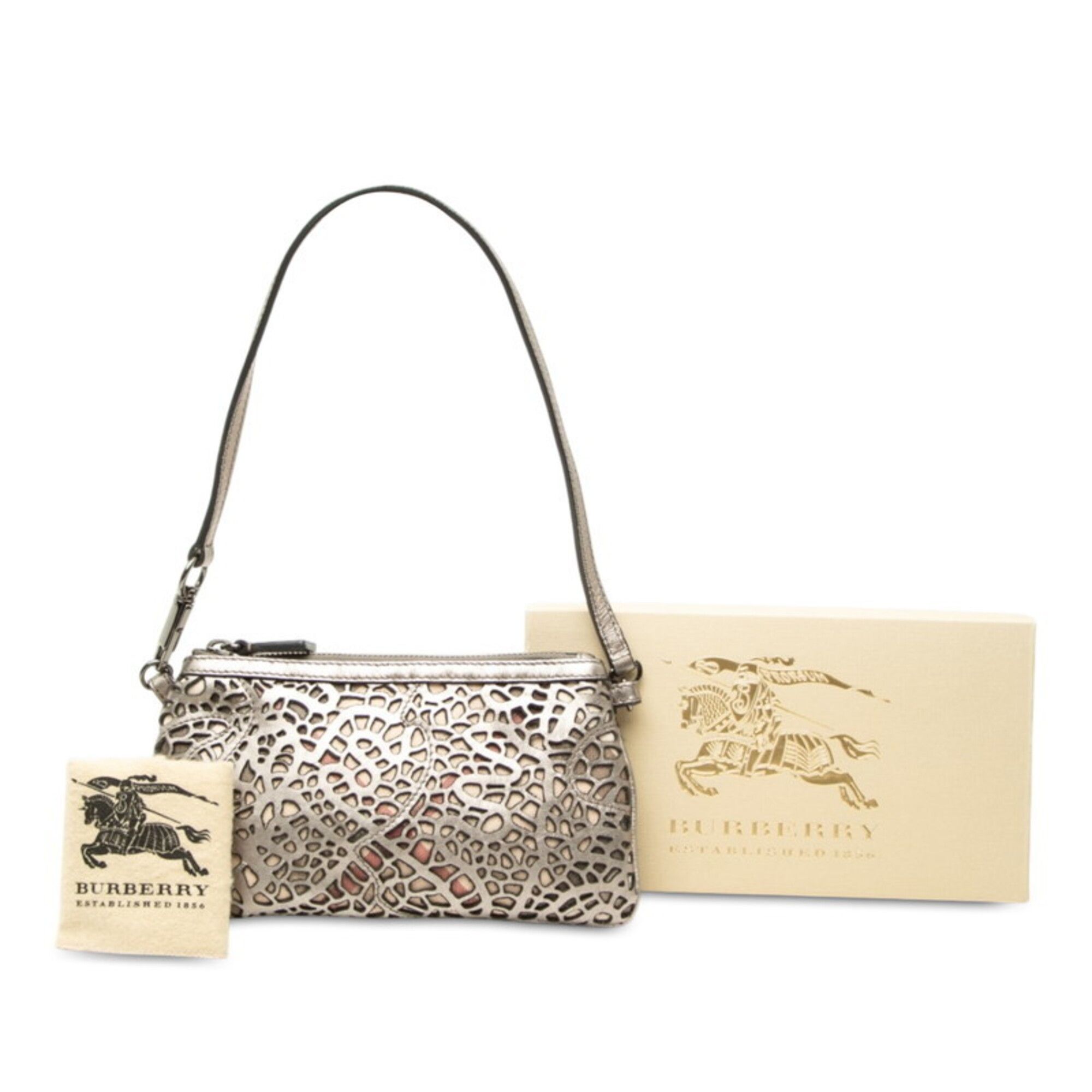 Leather Handbag Shoulder Bag (Pre-Owned) - Burberry - Modalova