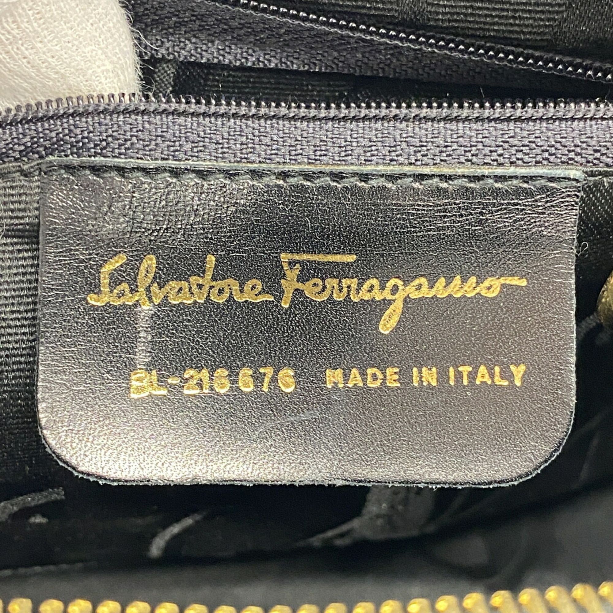 Leather Shoulder Bag (Pre-Owned) - Salvatore Ferragamo - Modalova